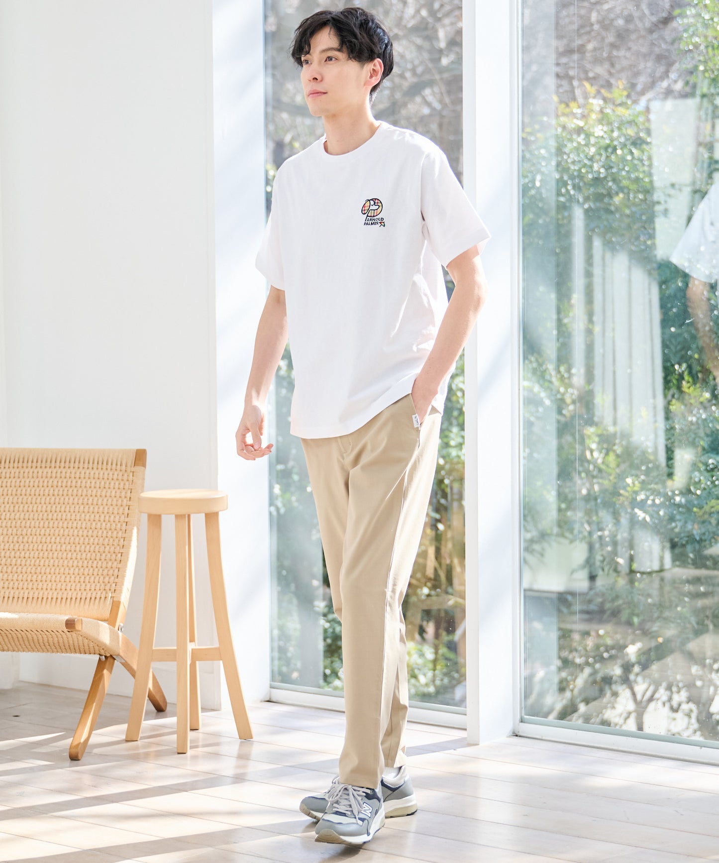 ドッグモチーフシェアTシャツ