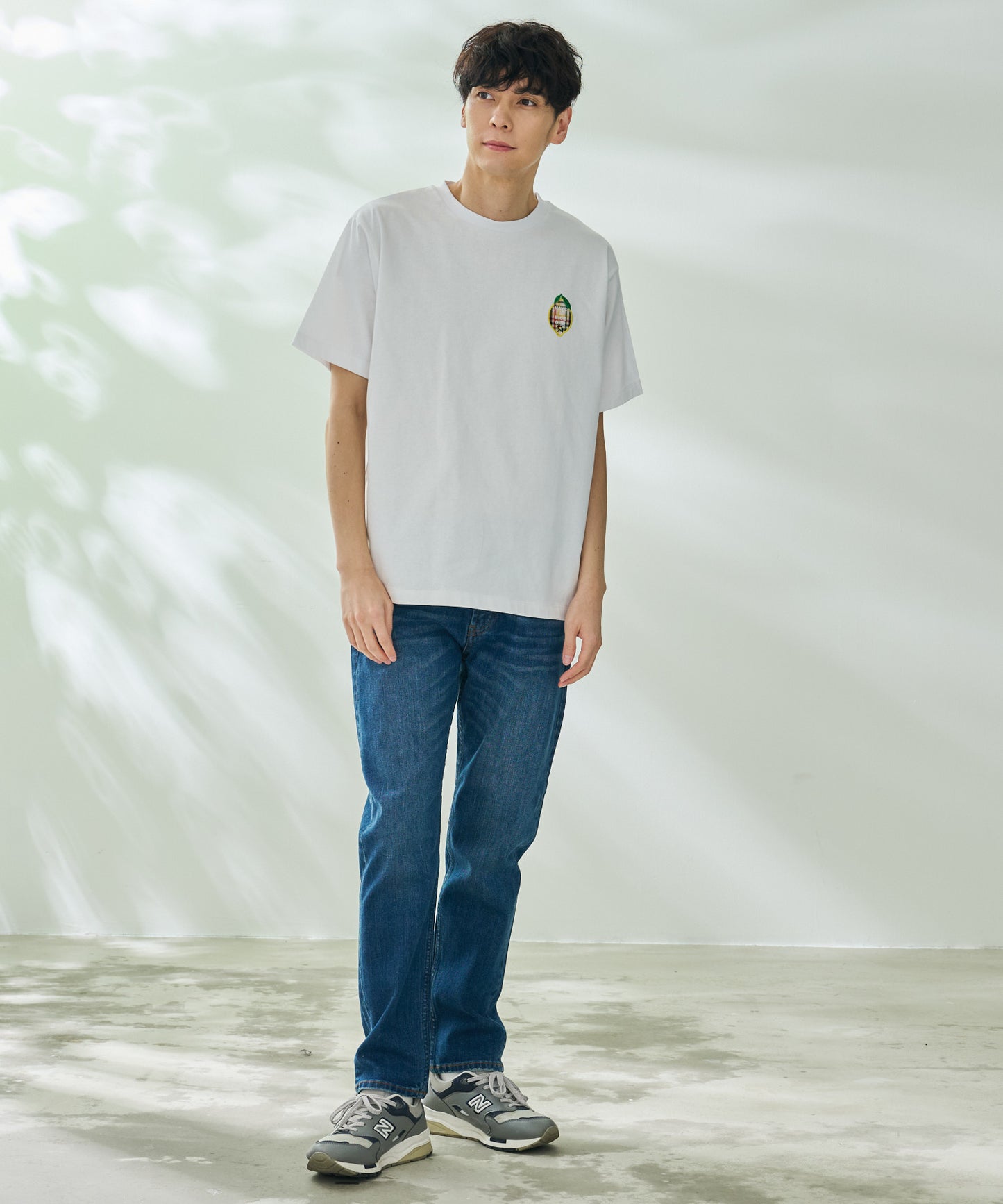 レモンモチーフシェアTシャツ