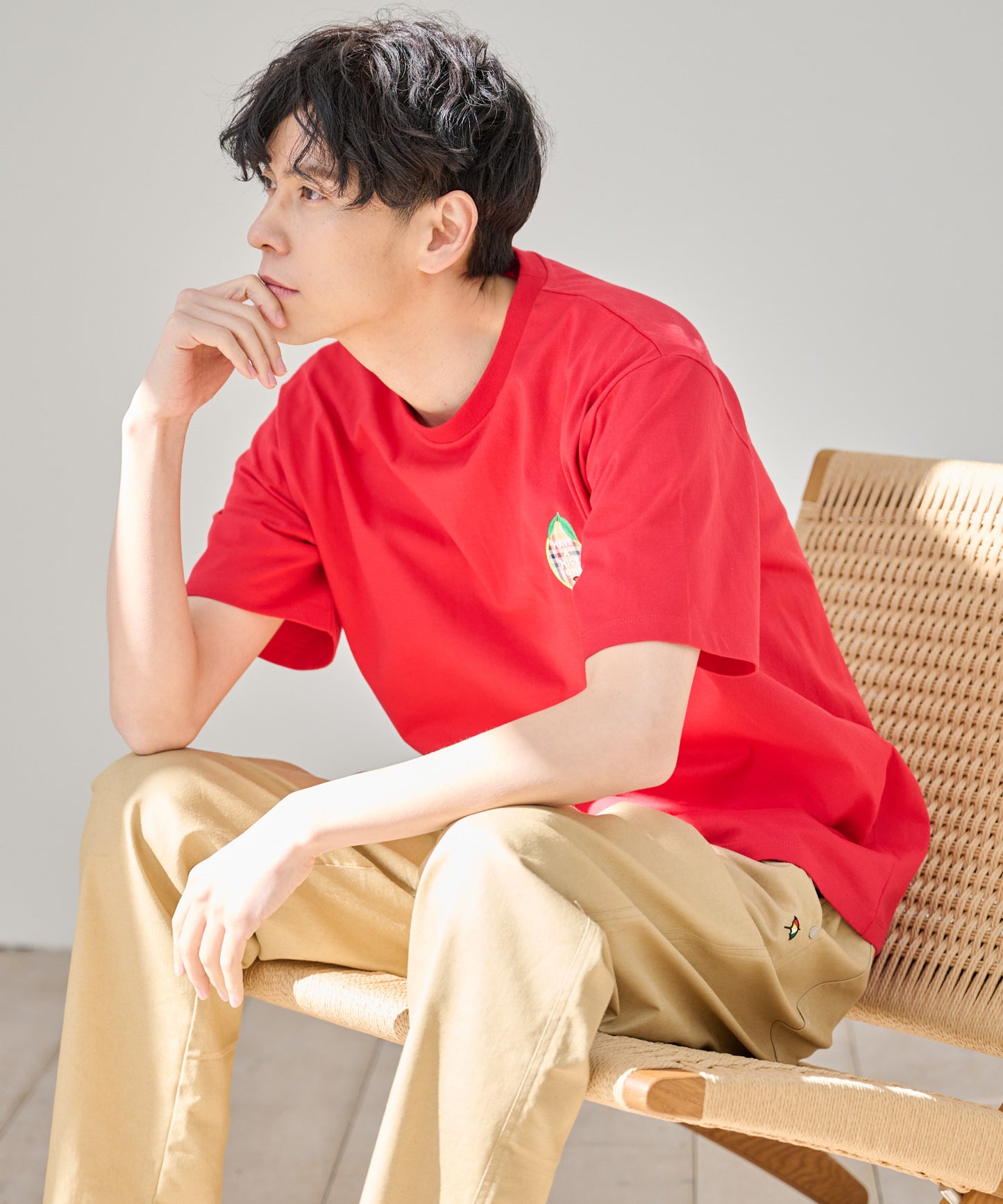 レモンモチーフシェアTシャツ