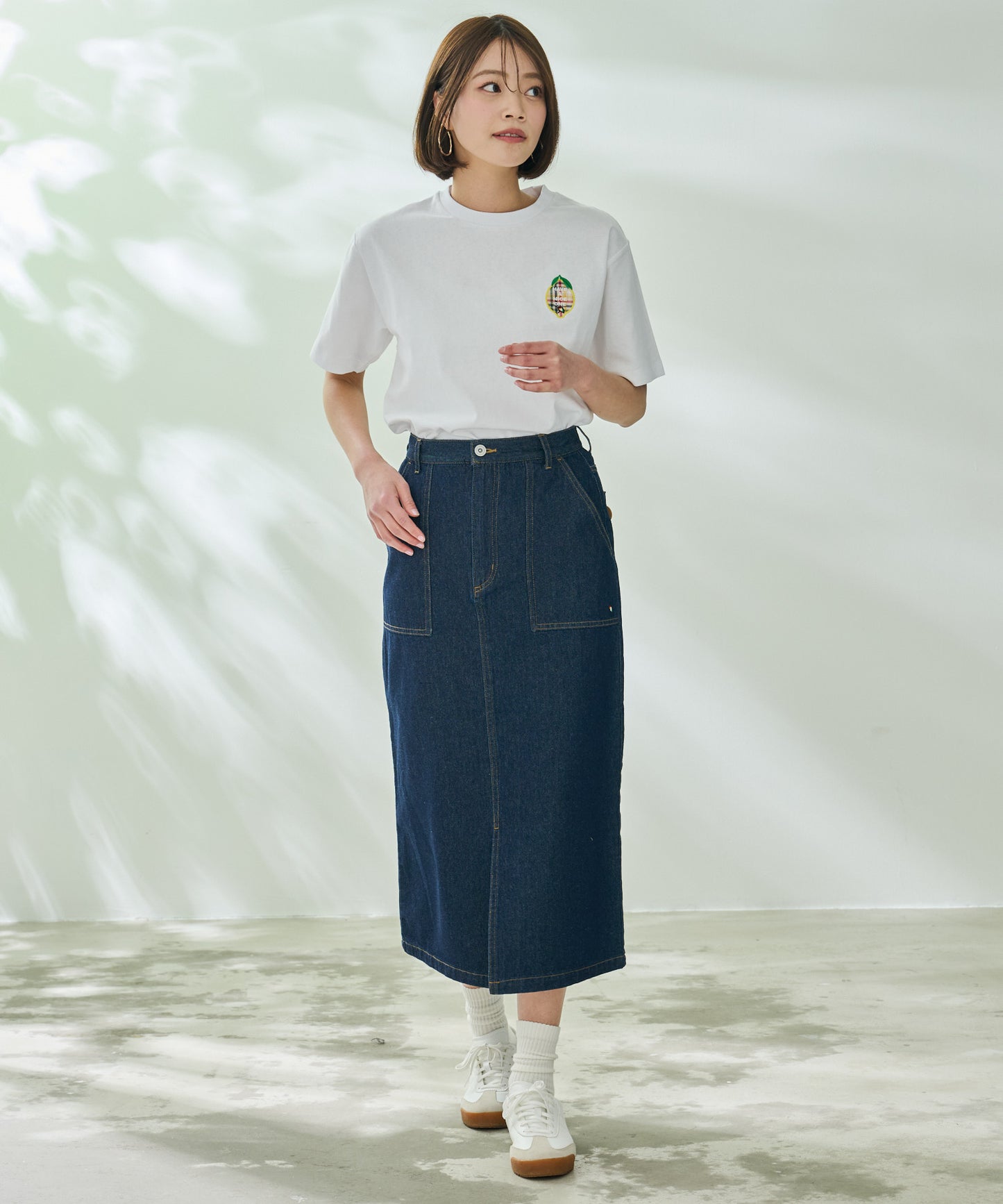 レモンモチーフシェアTシャツ
