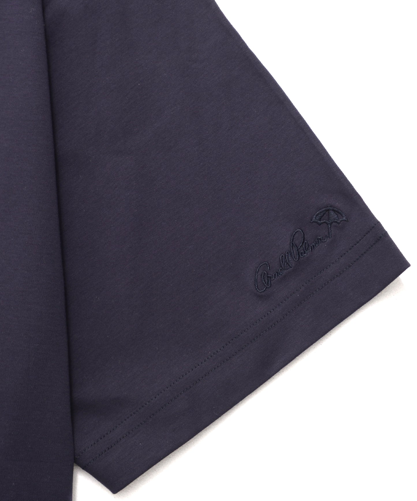 GIZAコットン ジャガードリブTシャツ
