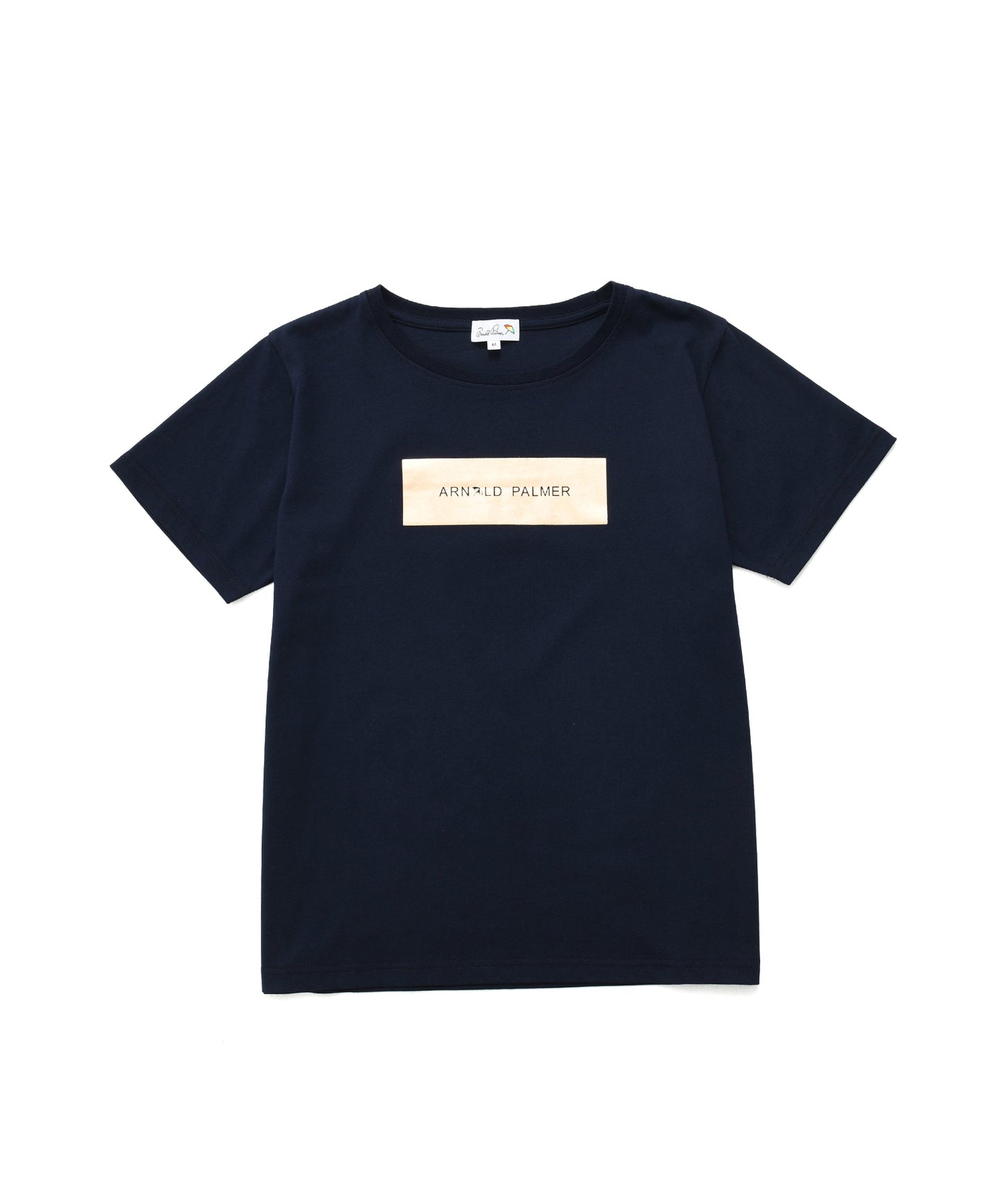 箔プリントロゴTシャツ