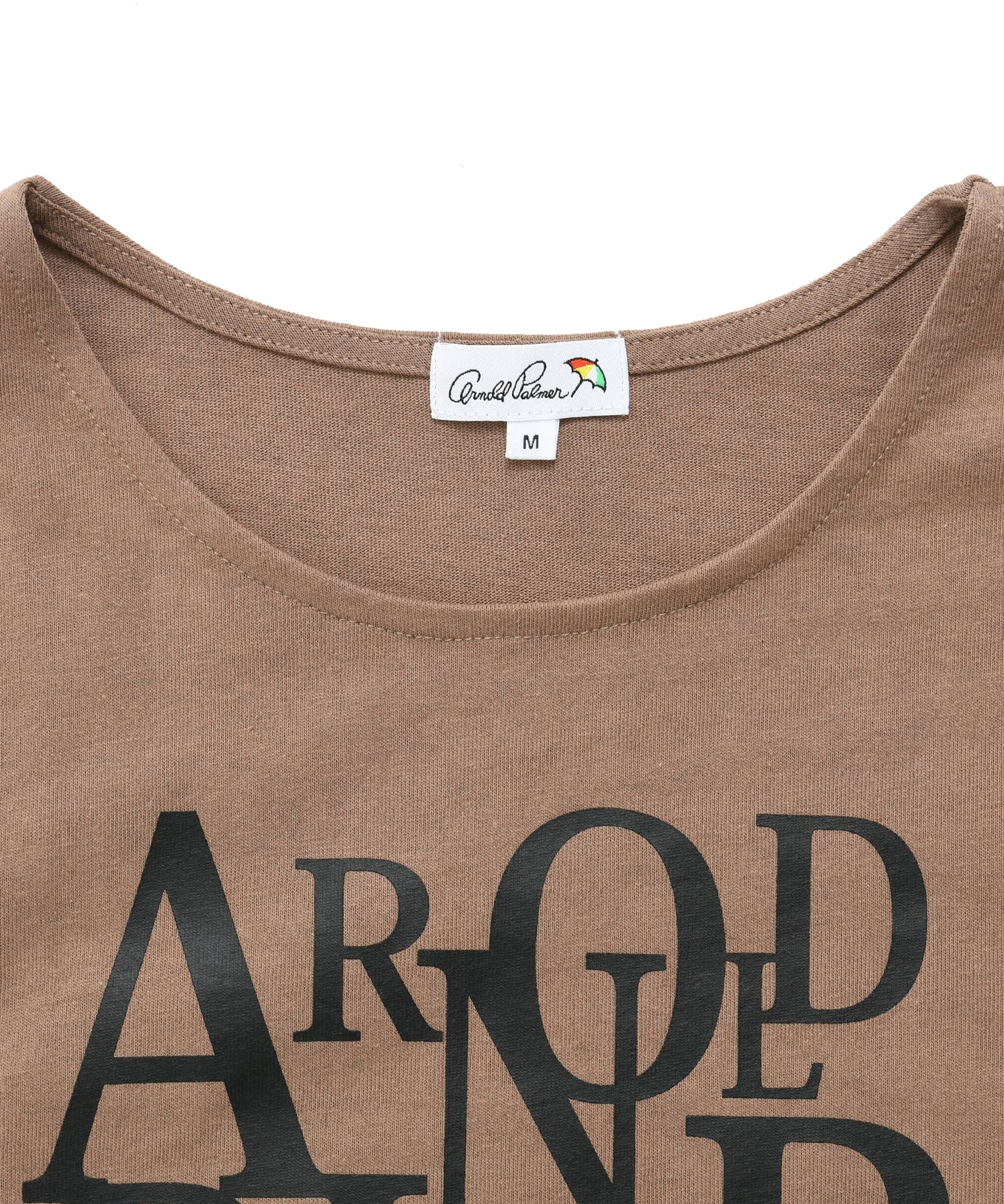 ロゴプリント AラインTシャツ