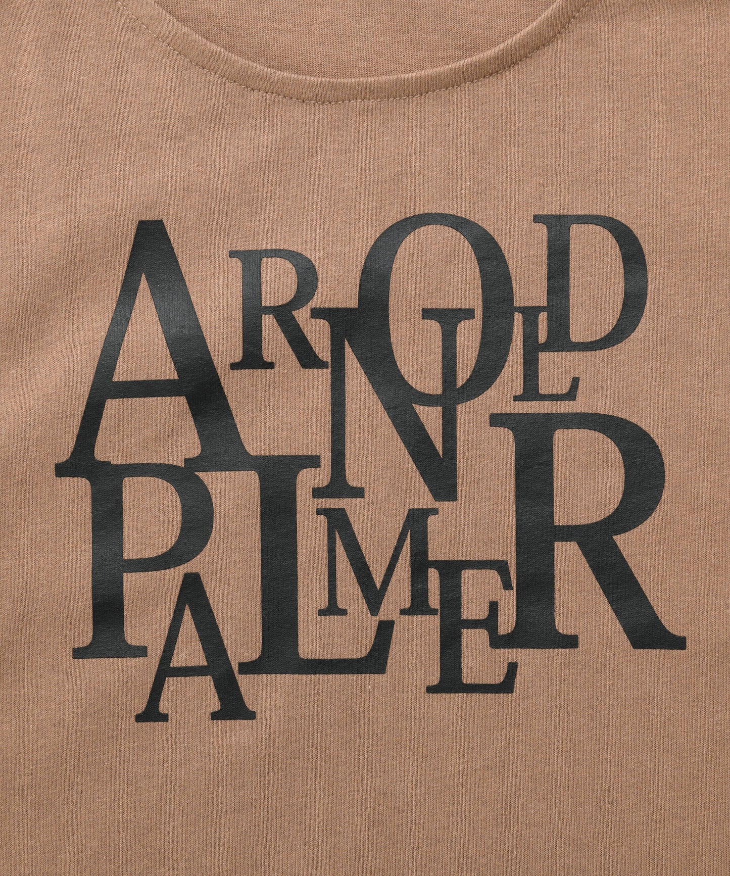 ロゴプリント AラインTシャツ