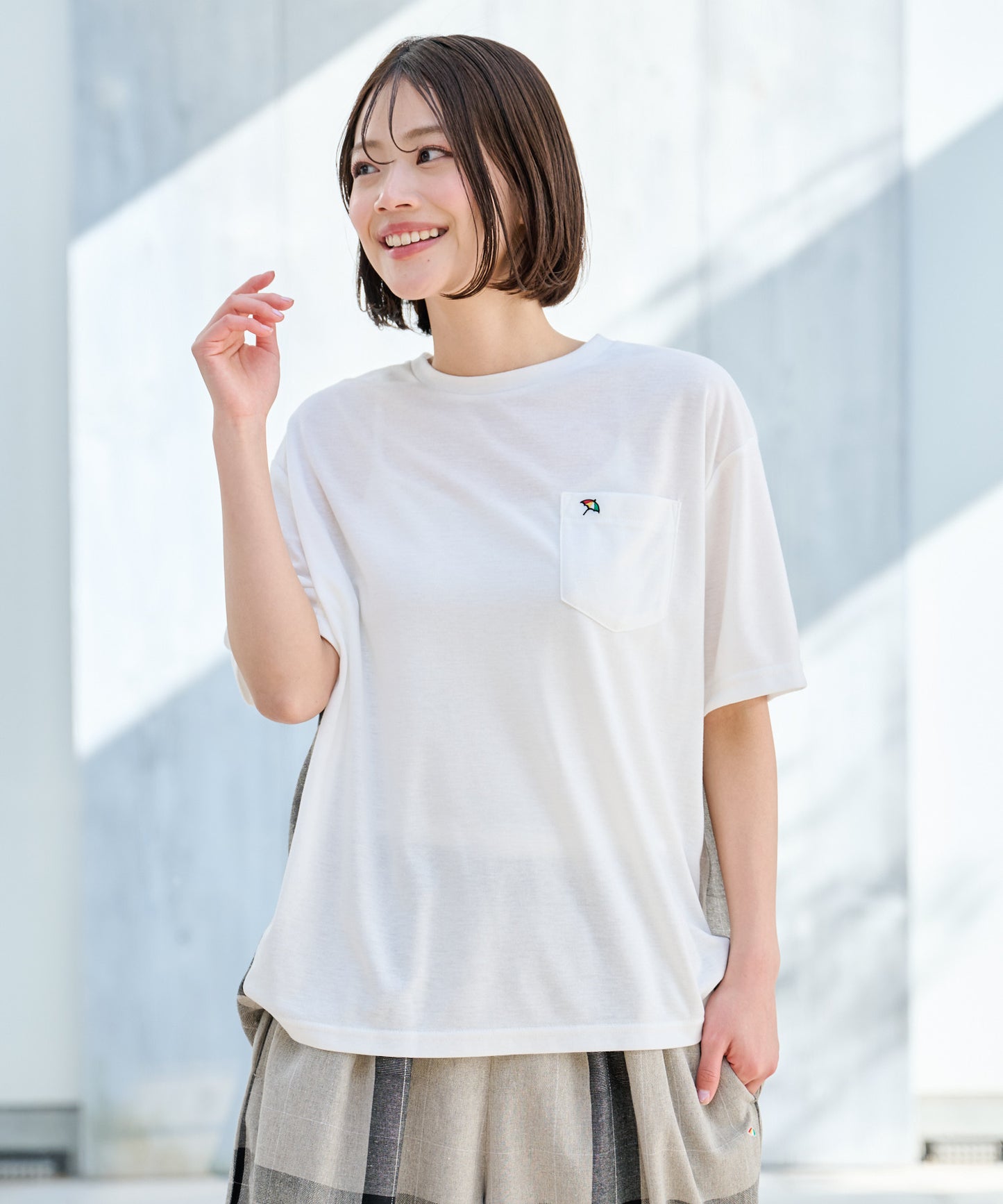 【TIME SALE】ビックチェックドッキングプルオーバー