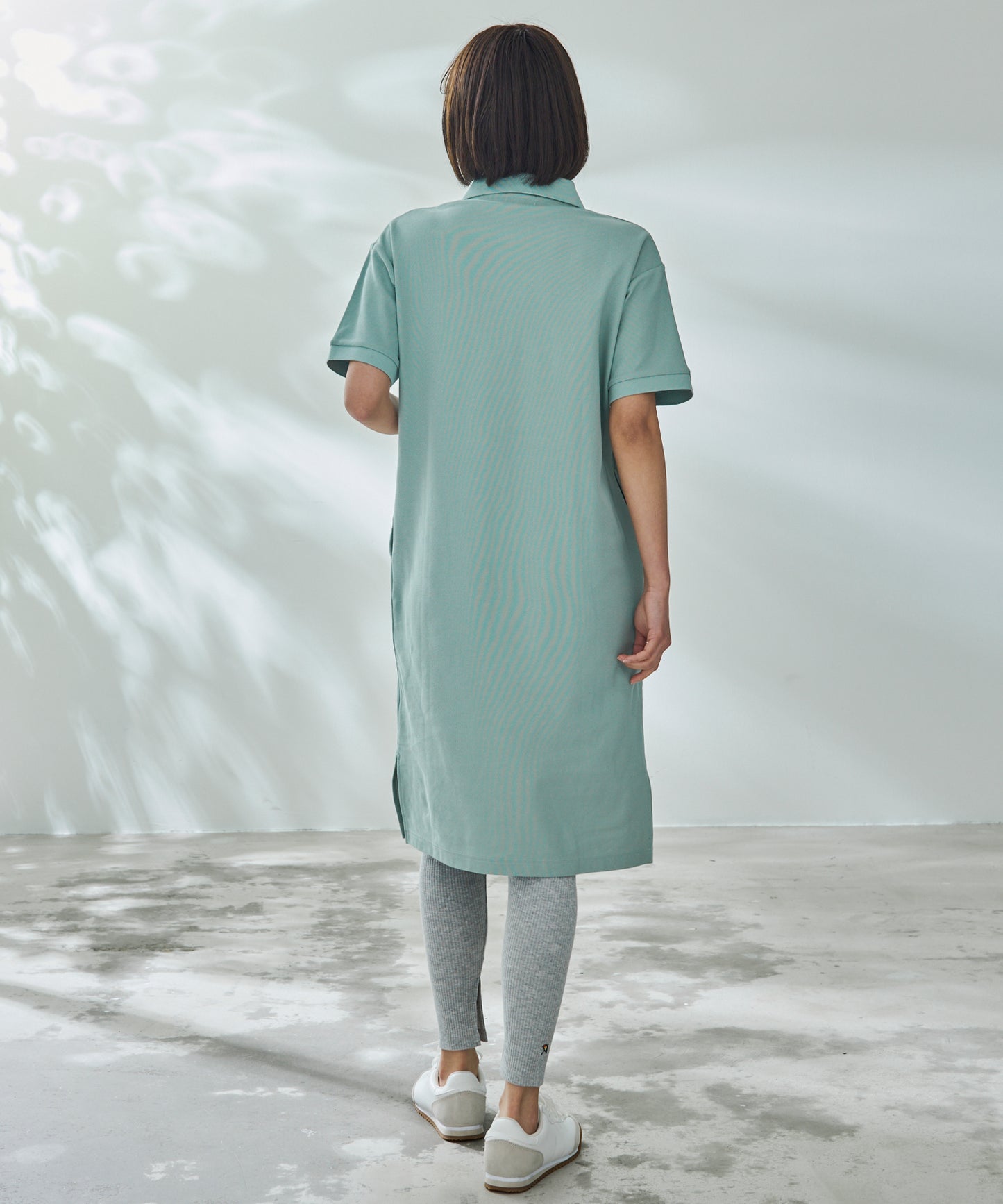 【TIME SALE】【残り3点】ベーシックポロ ワンピース