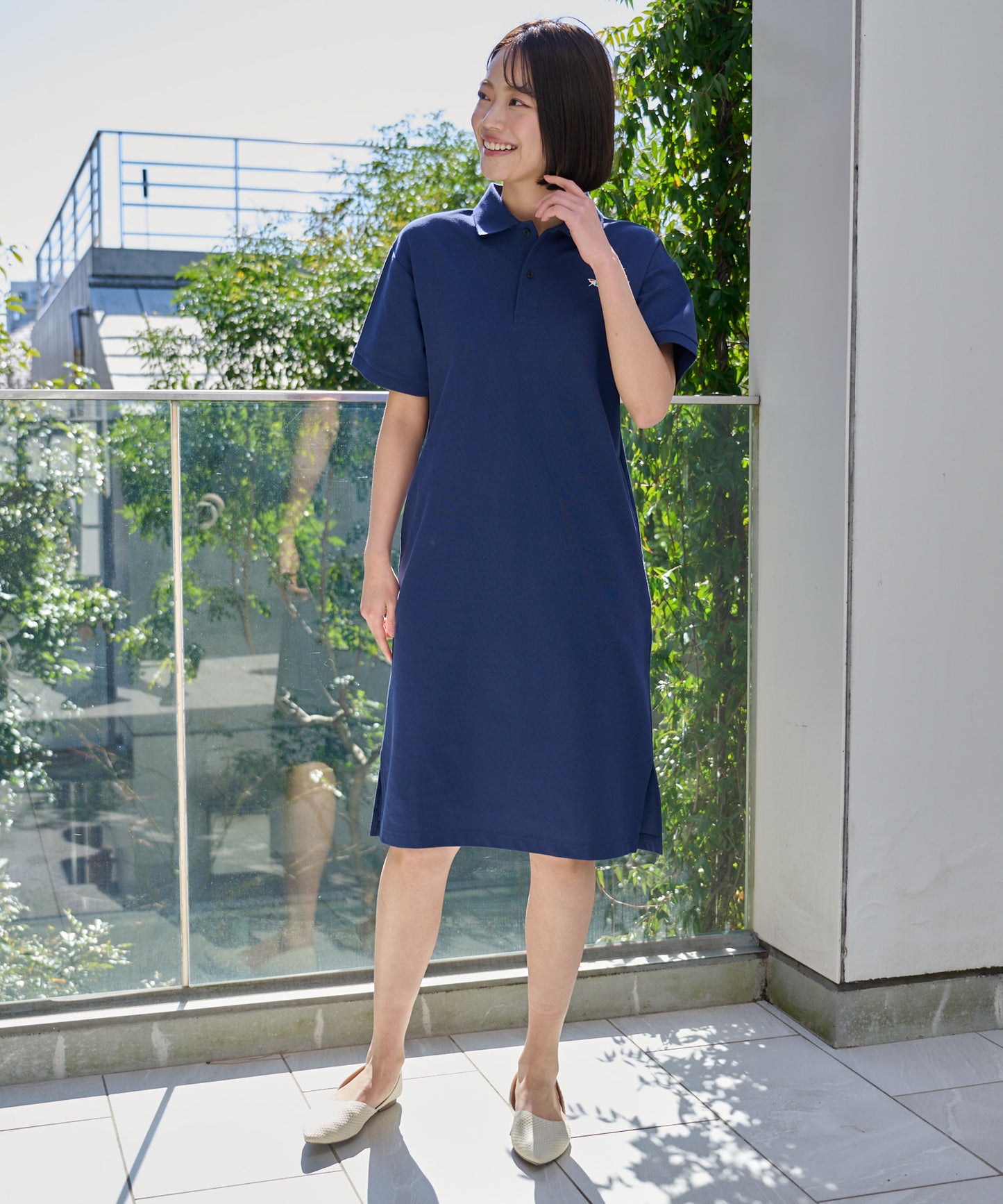 【TIME SALE】【残り3点】ベーシックポロ ワンピース