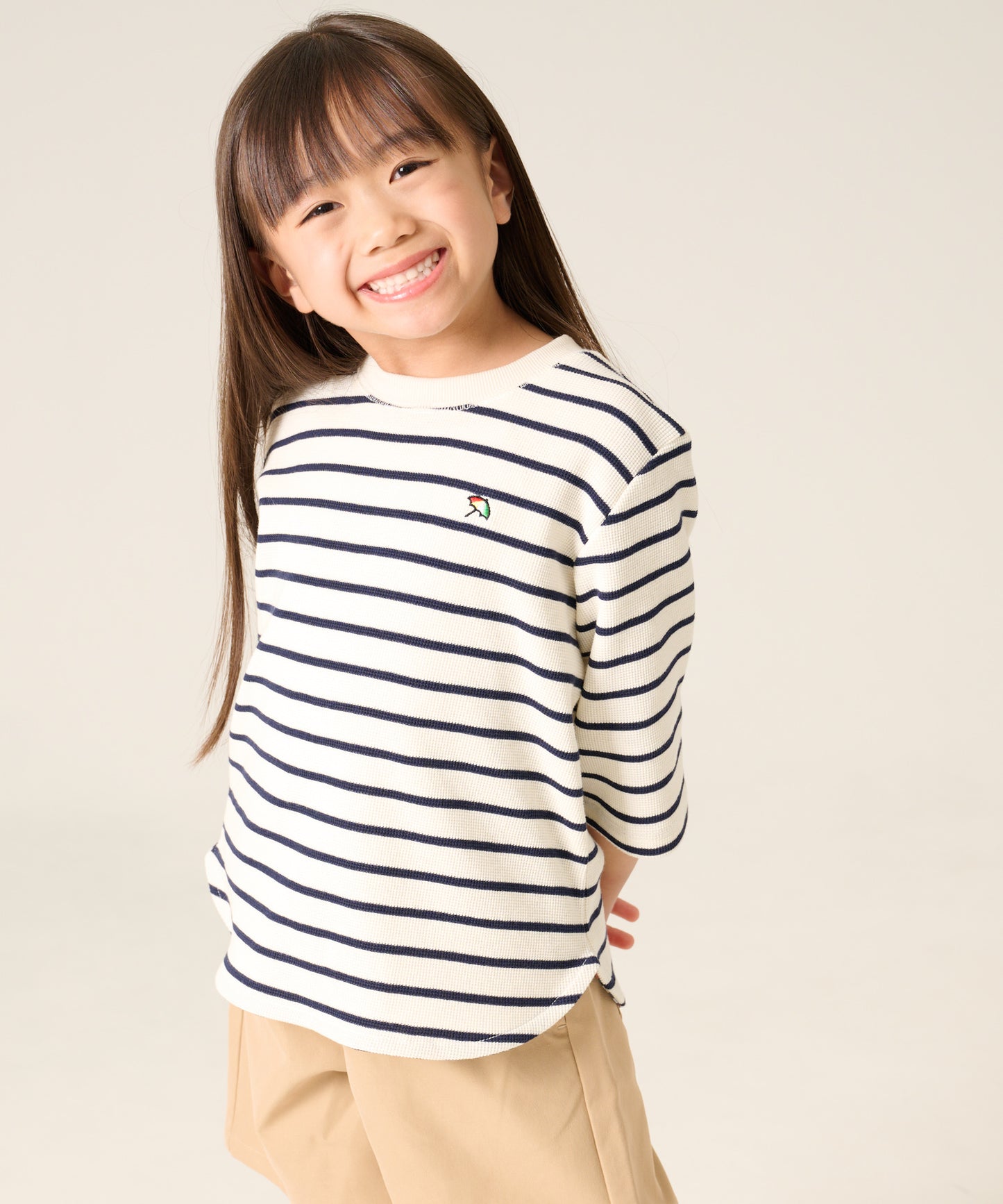 サーフニット7分袖プルオーバー【キッズ】