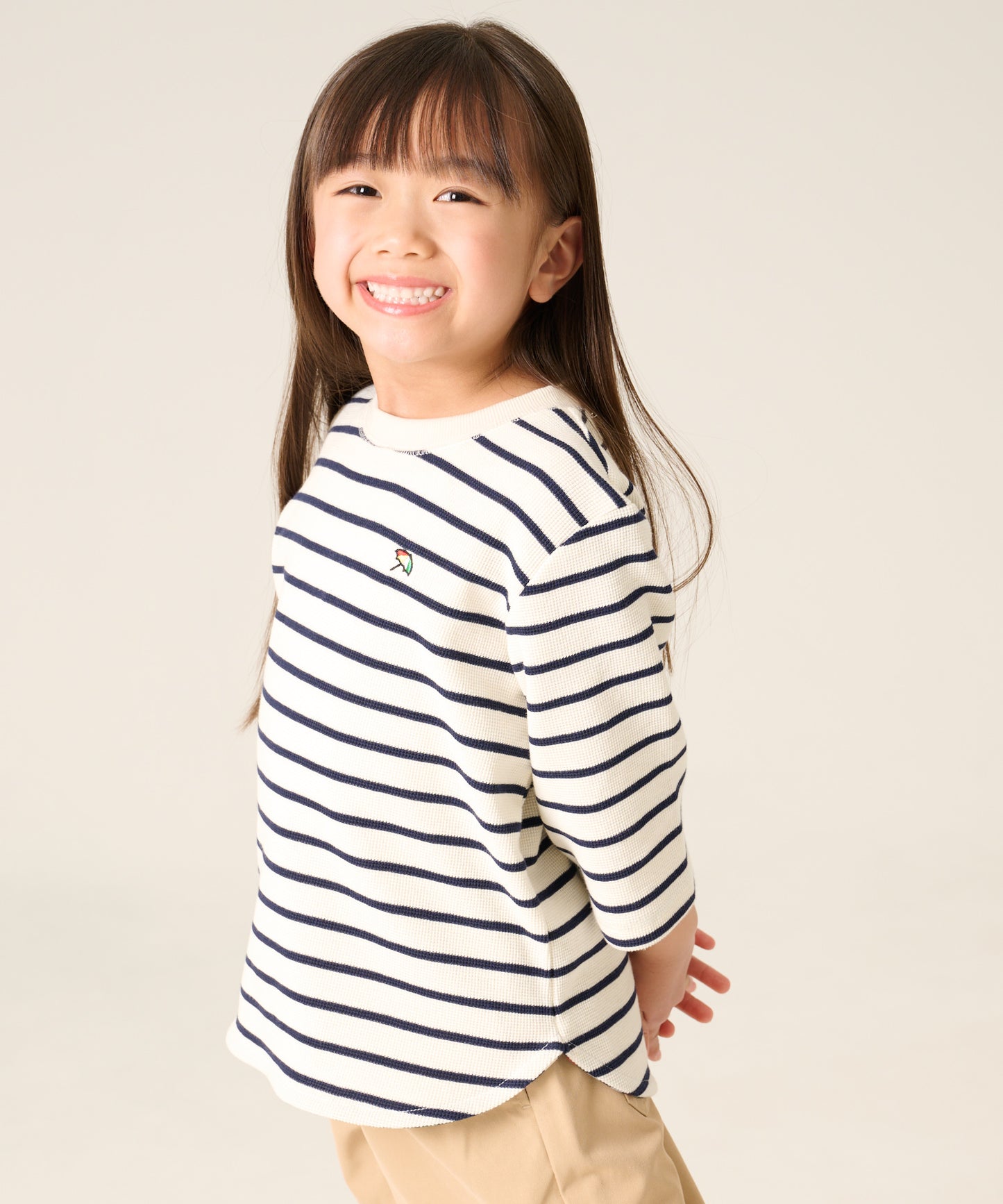 サーフニット7分袖プルオーバー【キッズ】