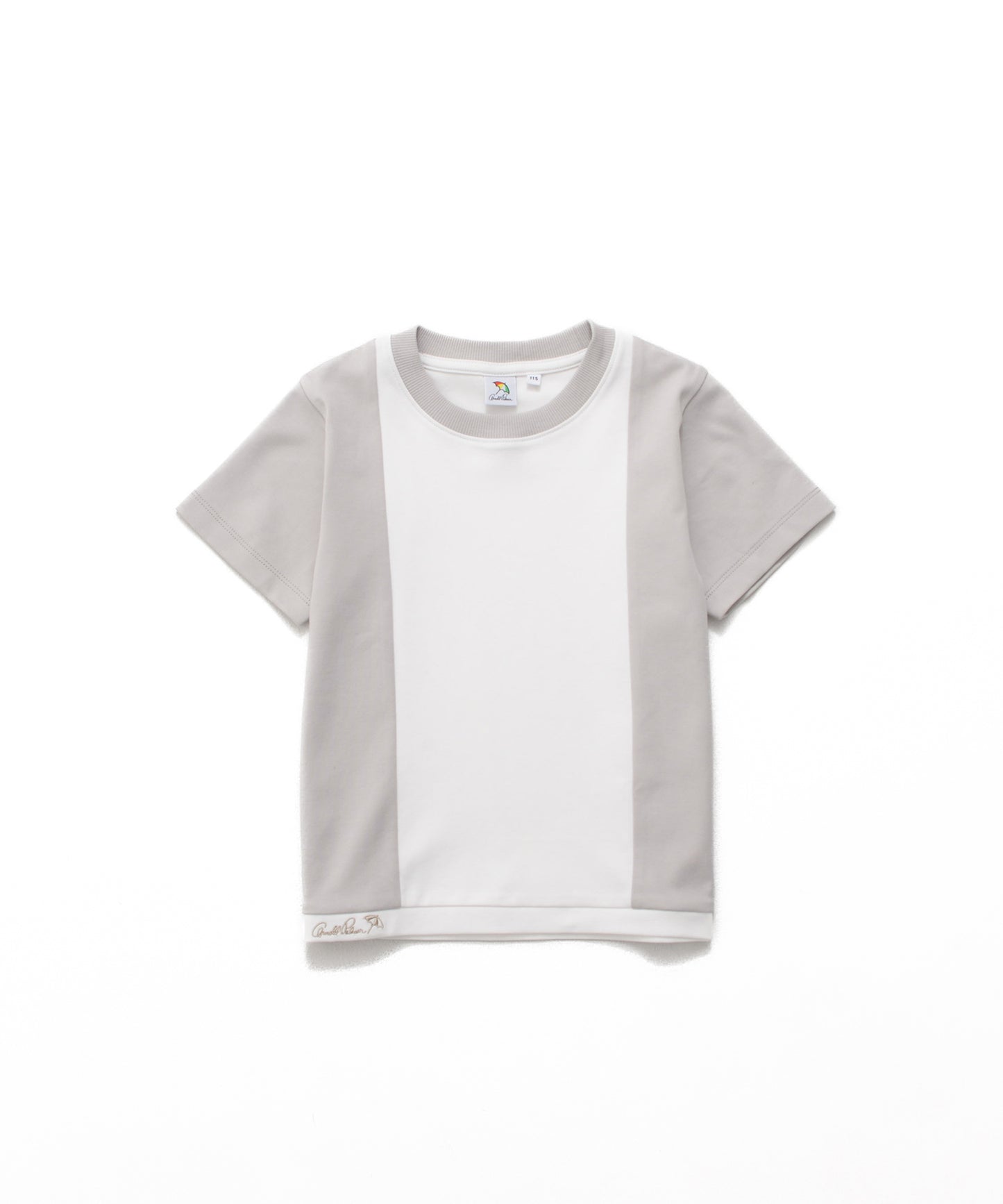 【予約アイテム】コンパクトスムース ブロッキング Tシャツ【キッズ】