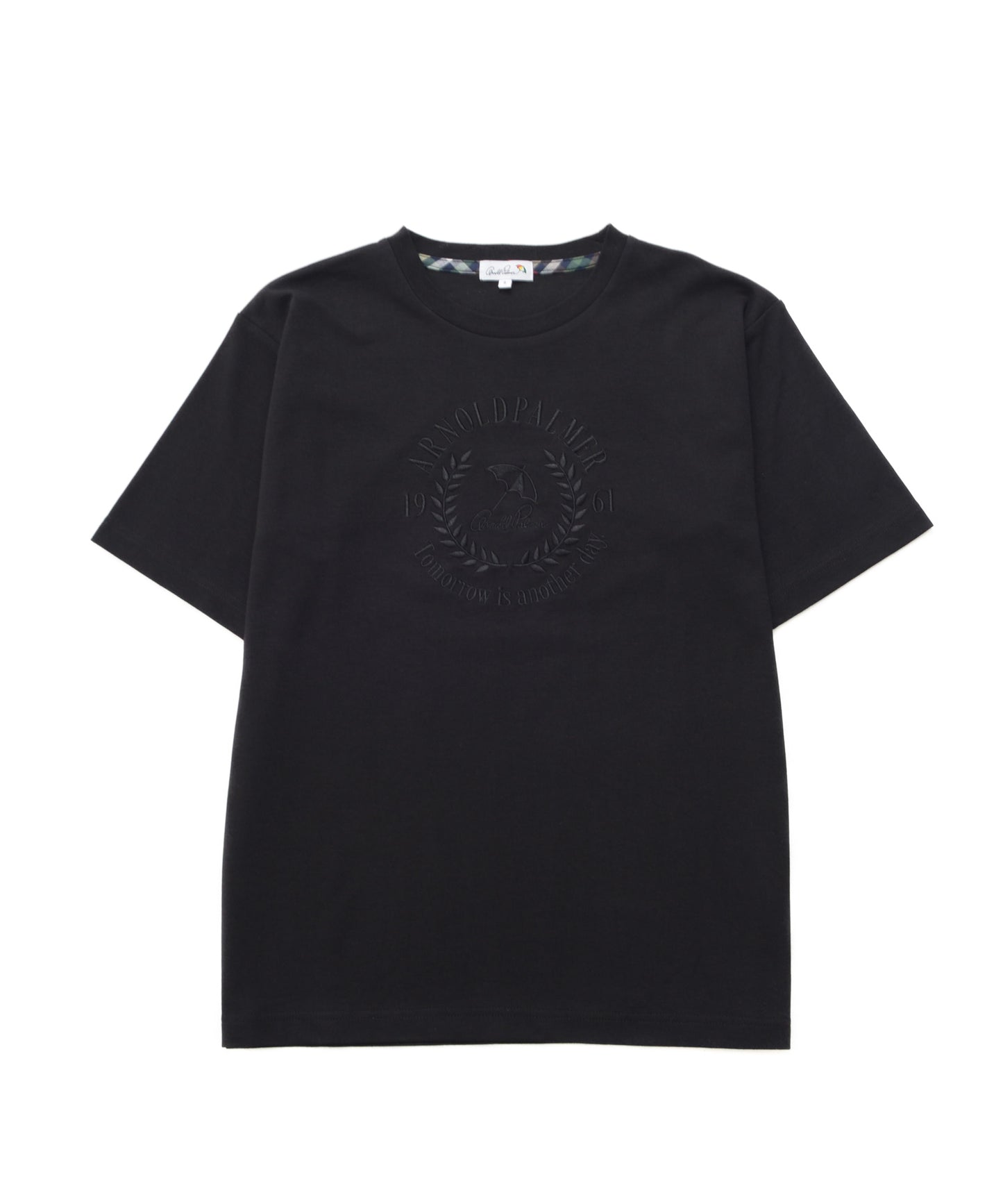 【汗染み防止】シルケットモクロディ シェア ロゴ刺繍Tシャツ