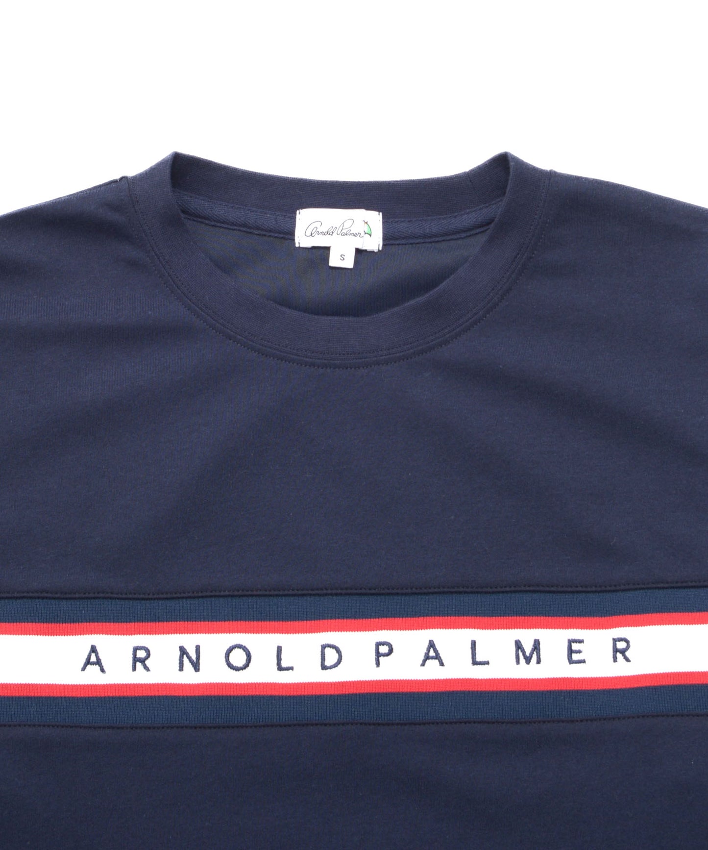 【汗染み防止】シェア パネルリブラインTシャツ
