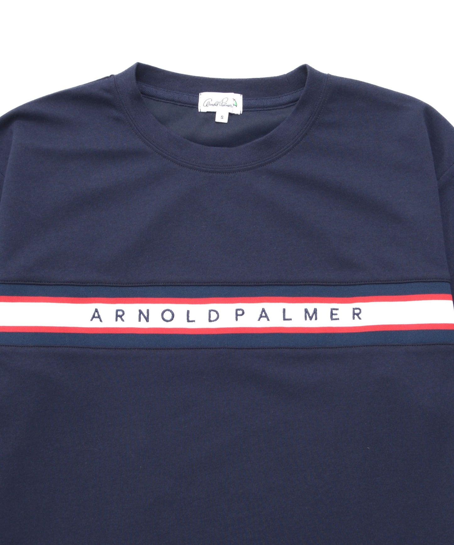 【汗染み防止】シェア パネルリブラインTシャツ