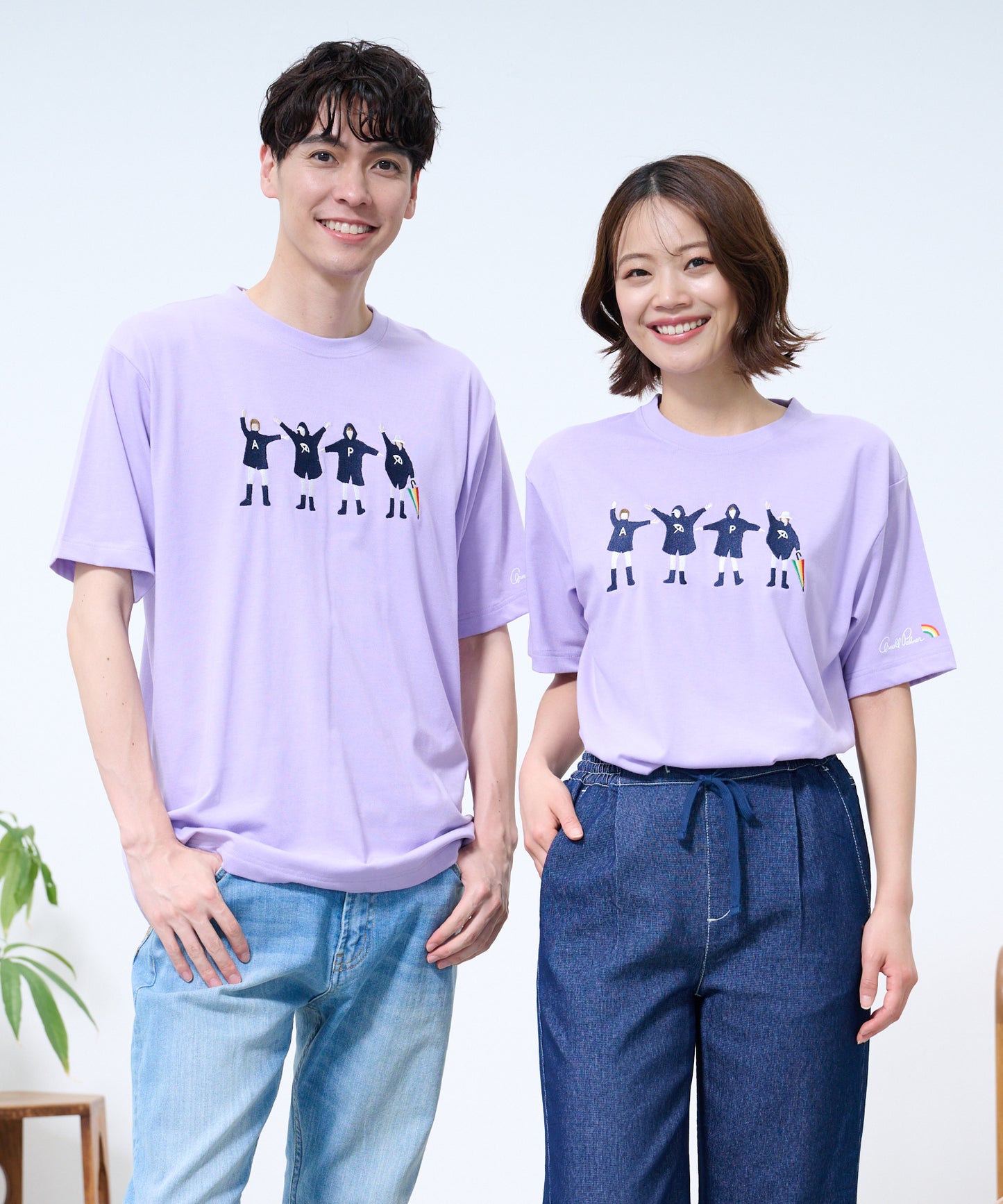 シェア レイングラフィックTシャツ