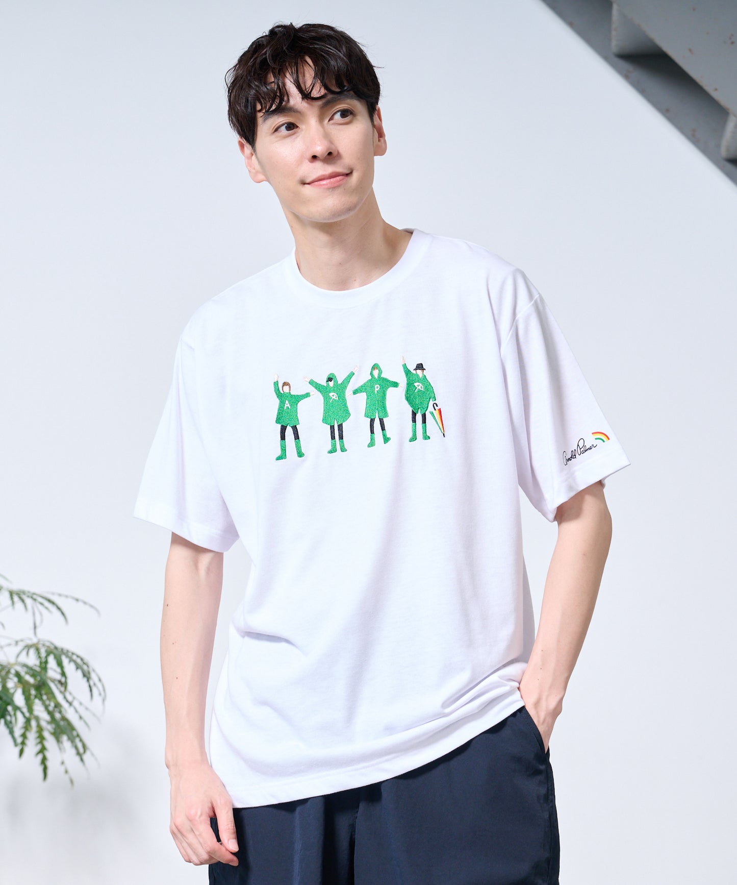 シェア レイングラフィックTシャツ