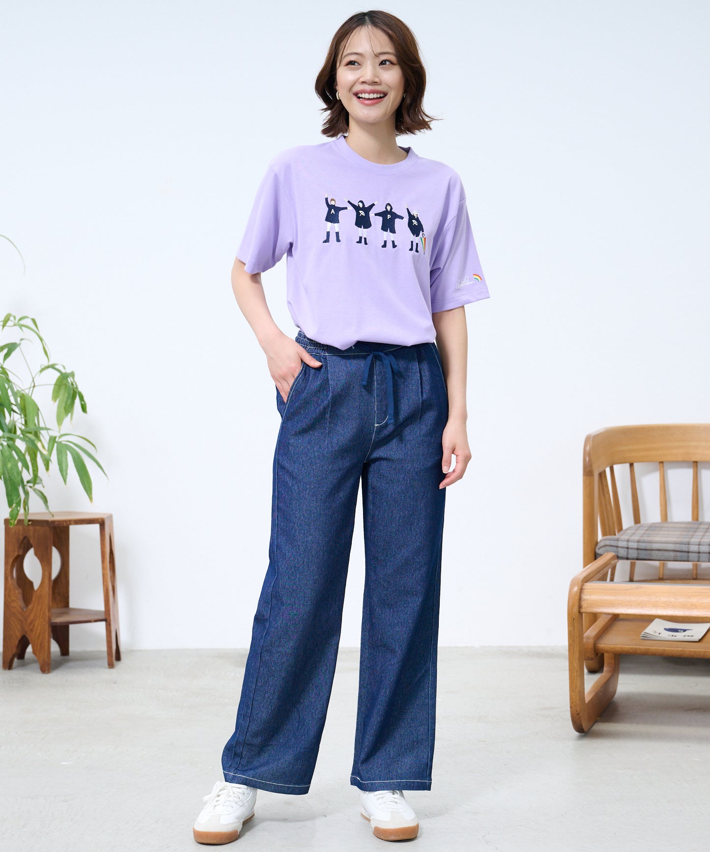 シェア レイングラフィックTシャツ