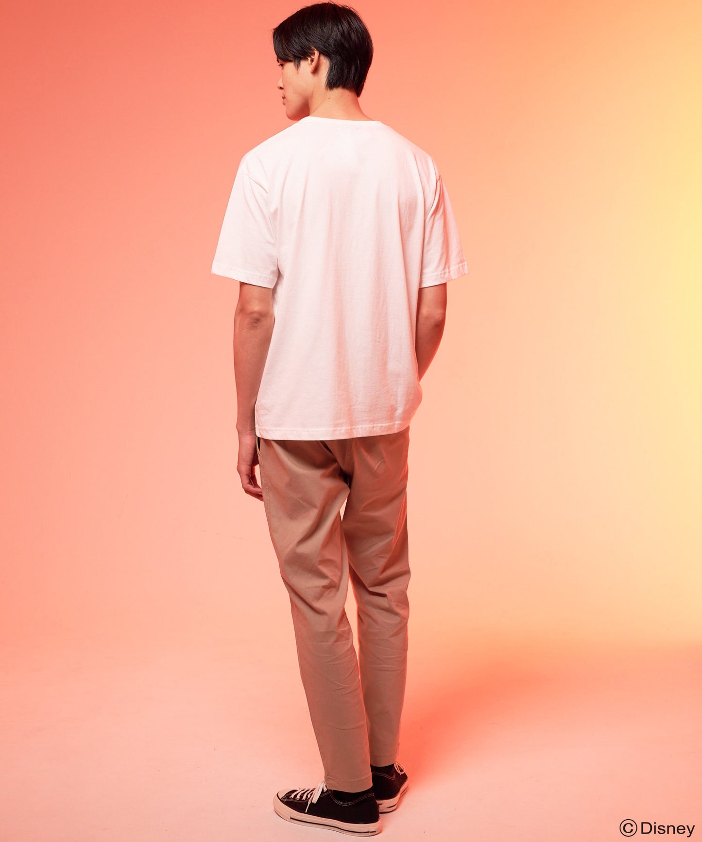 Mickey/Arnold Palmer/シェア ワッペンTシャツ