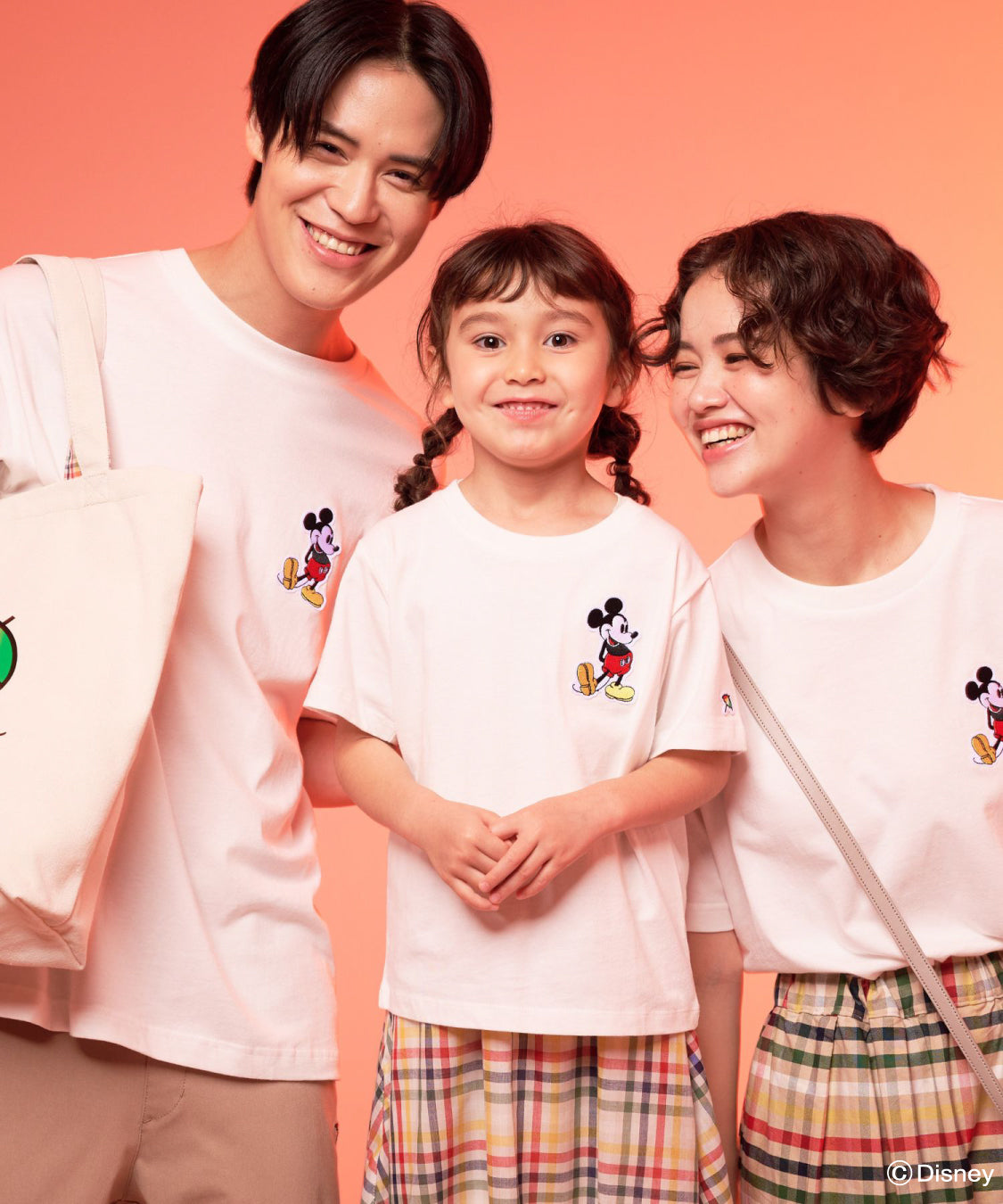 Mickey/Arnold Palmer/シェア ワッペンTシャツ