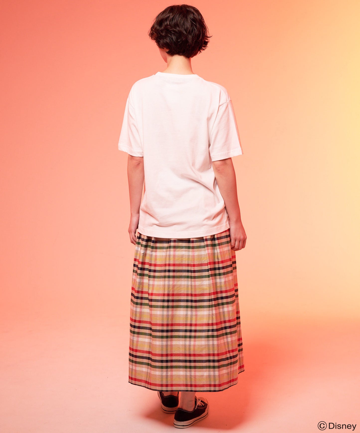 Mickey/Arnold Palmer/シェア ワッペンTシャツ