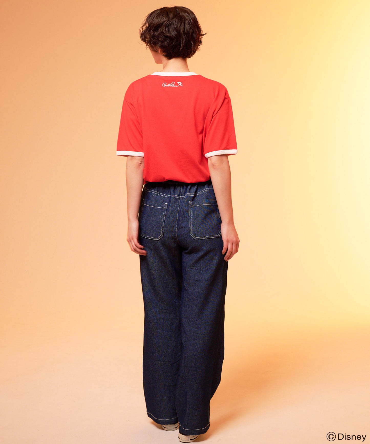 Mickey/Arnold Palmer/シェア フロッキーTシャツ
