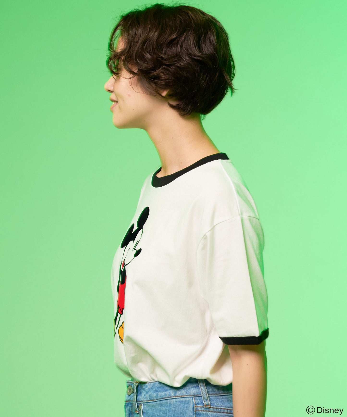 Mickey/Arnold Palmer/シェア フロッキーTシャツ