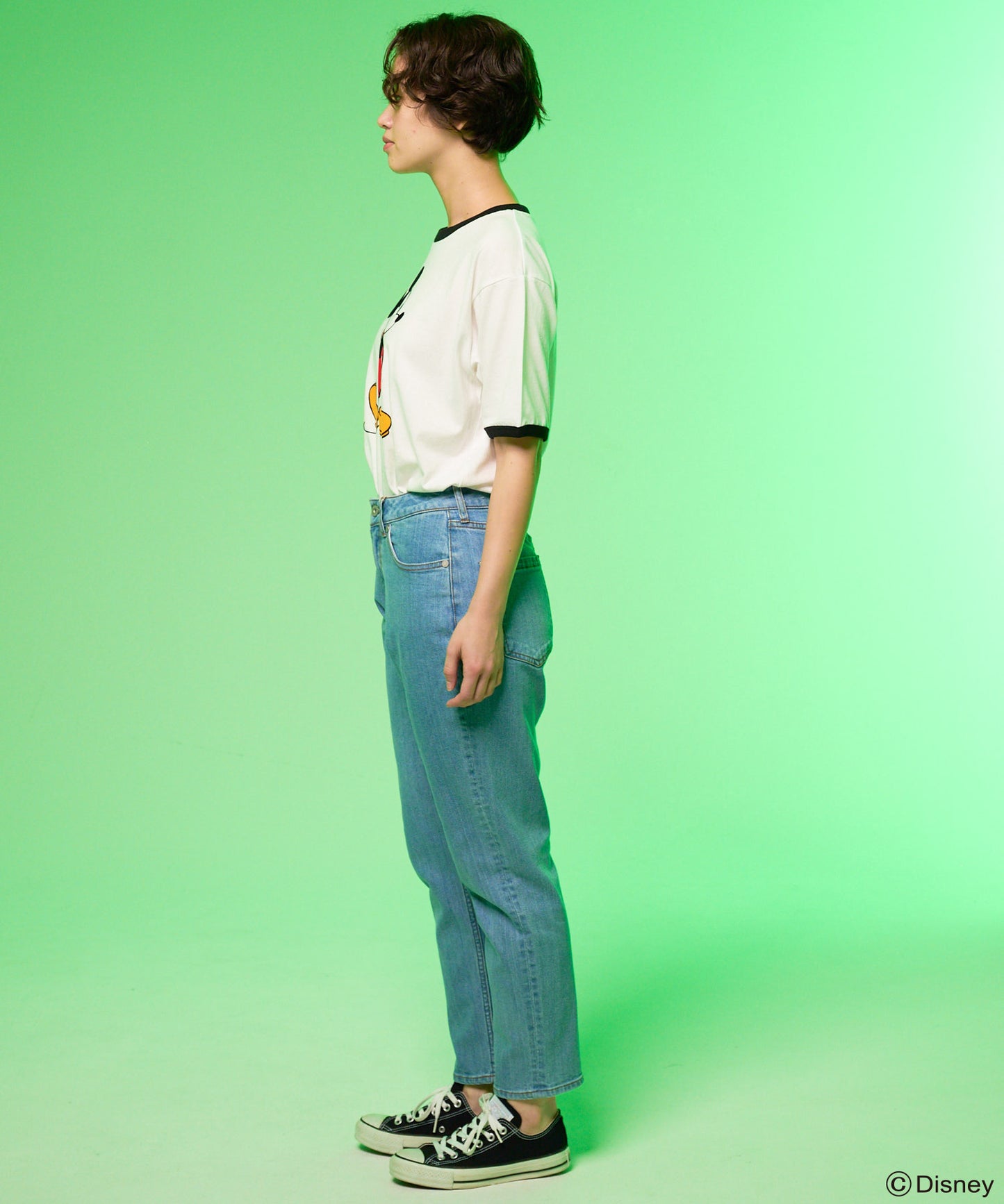 Mickey/Arnold Palmer/シェア フロッキーTシャツ