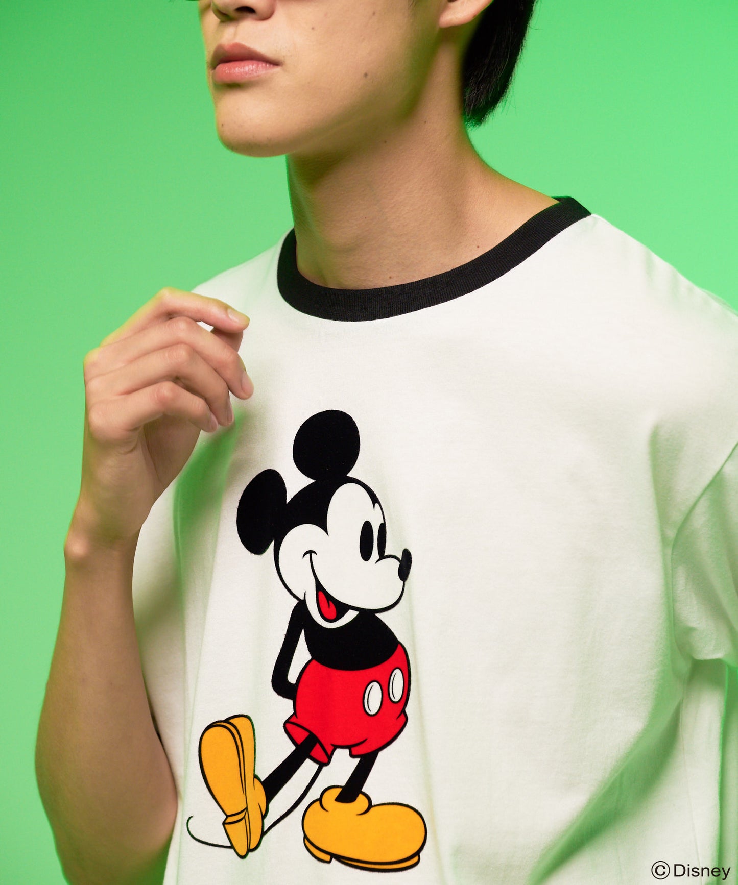 Mickey/Arnold Palmer/シェア フロッキーTシャツ