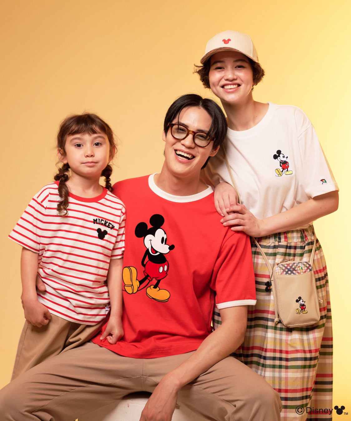 Mickey/Arnold Palmer/シェア フロッキーTシャツ