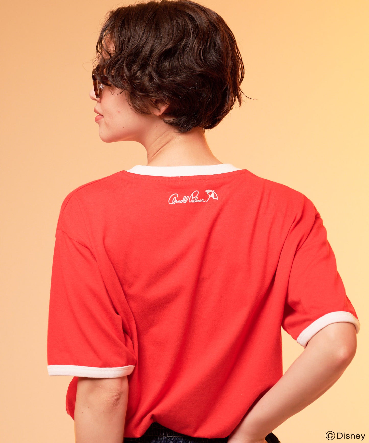 Mickey/Arnold Palmer/シェア フロッキーTシャツ