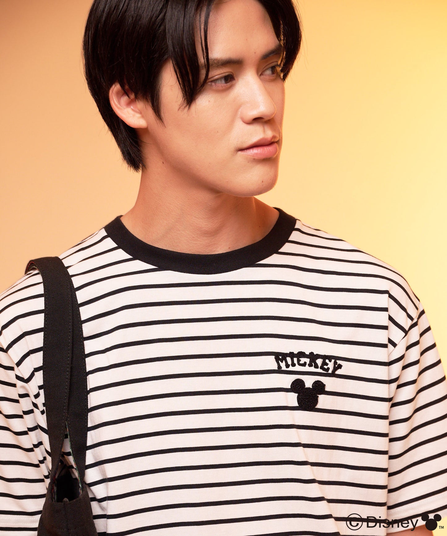 Mickey/Arnold Palmer/シェア ボーダーTシャツ