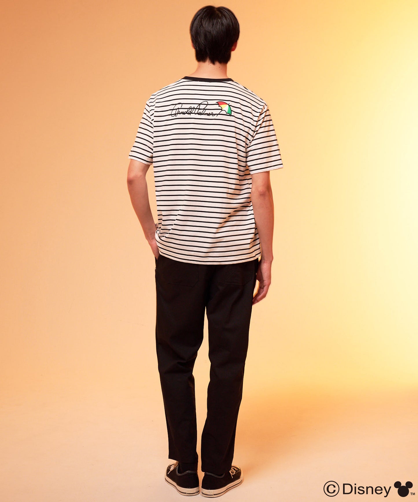Mickey/Arnold Palmer/シェア ボーダーTシャツ