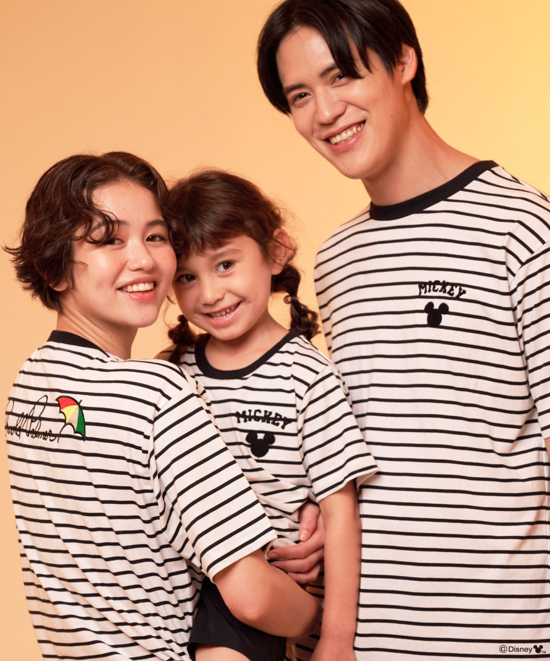 Mickey/Arnold Palmer/シェア ボーダーTシャツ
