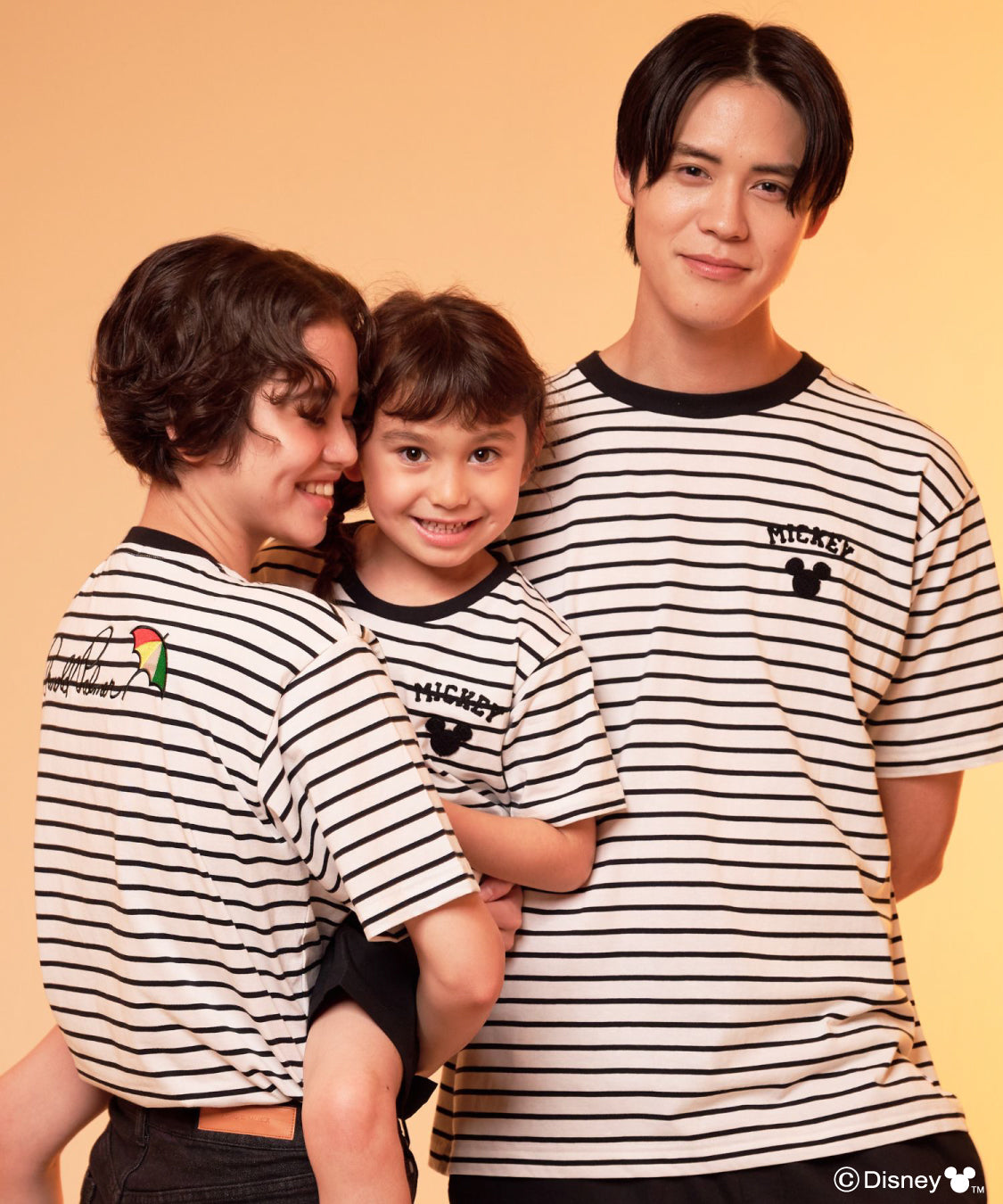Mickey/Arnold Palmer/シェア ボーダーTシャツ
