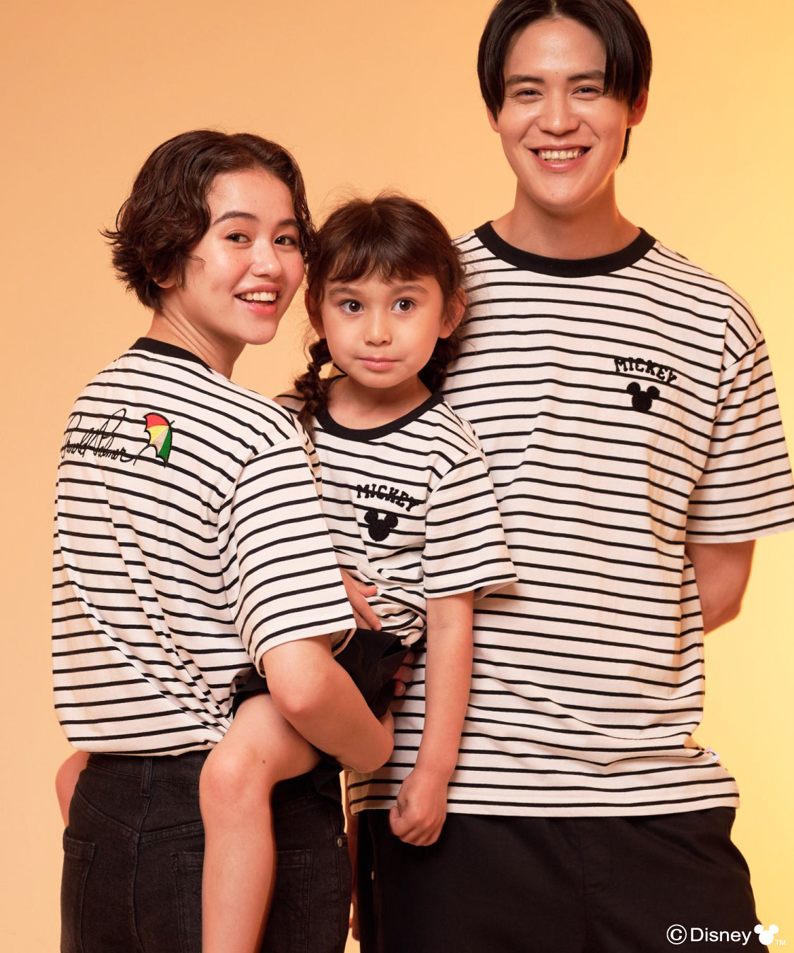 Mickey/Arnold Palmer/シェア ボーダーTシャツ