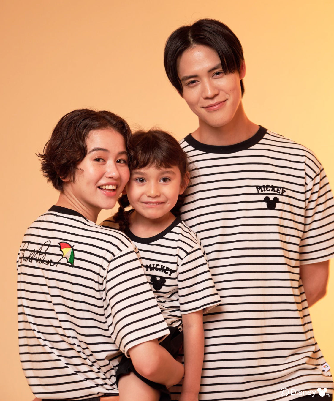Mickey/Arnold Palmer/シェア ボーダーTシャツ