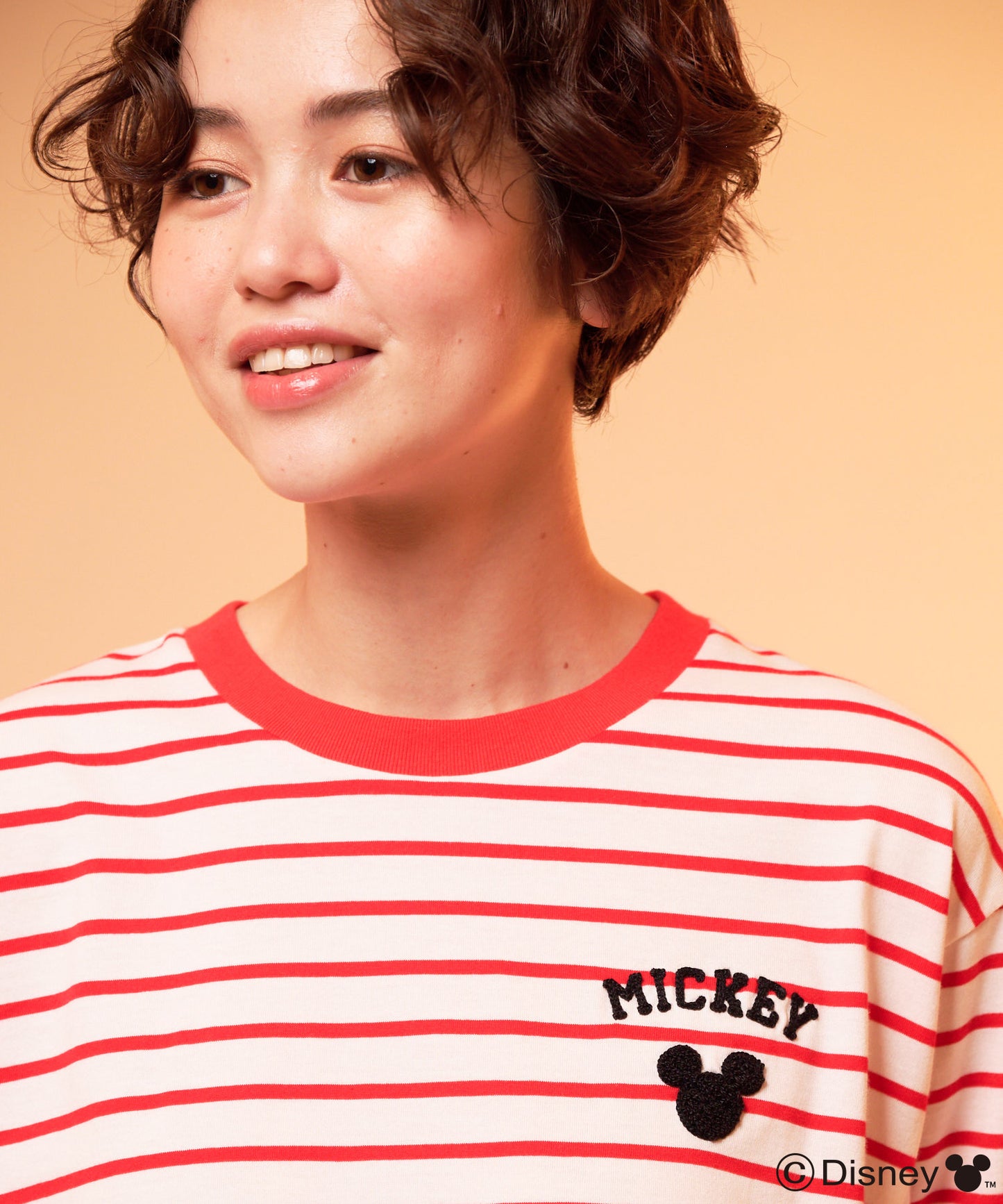 Mickey/Arnold Palmer/シェア ボーダーTシャツ