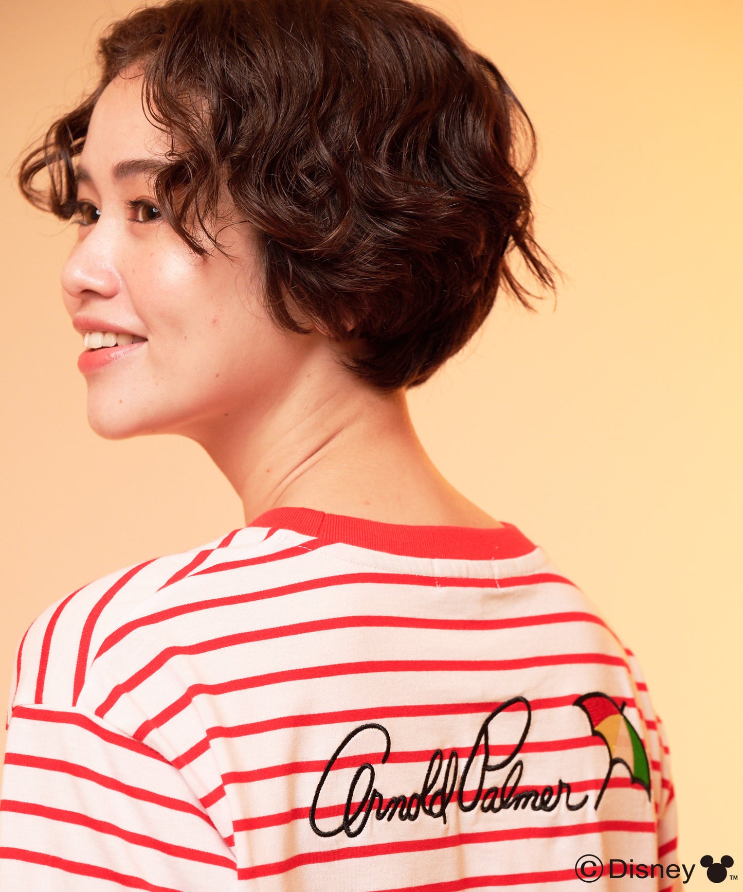 Mickey/Arnold Palmer/シェア ボーダーTシャツ
