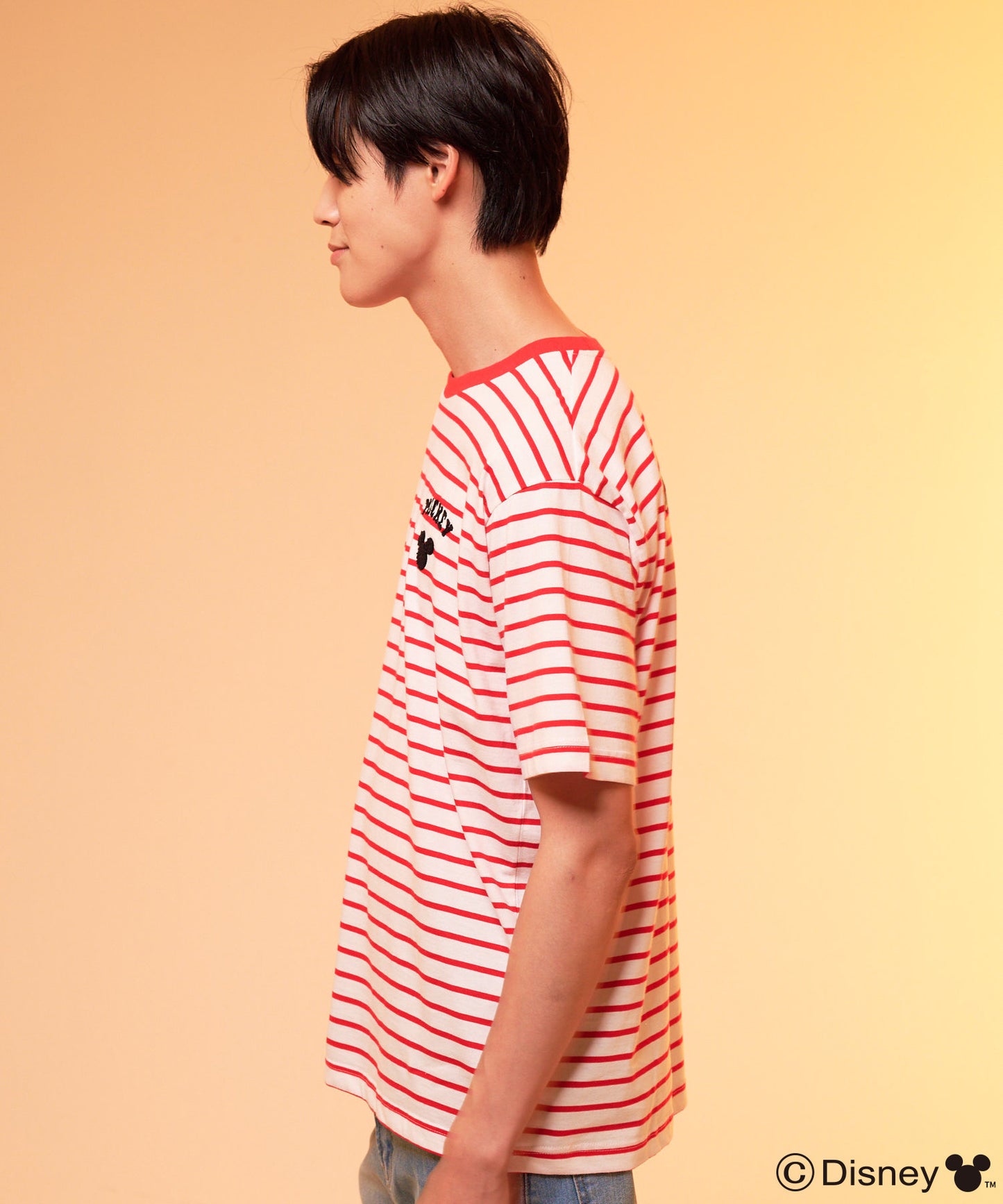Mickey/Arnold Palmer/シェア ボーダーTシャツ