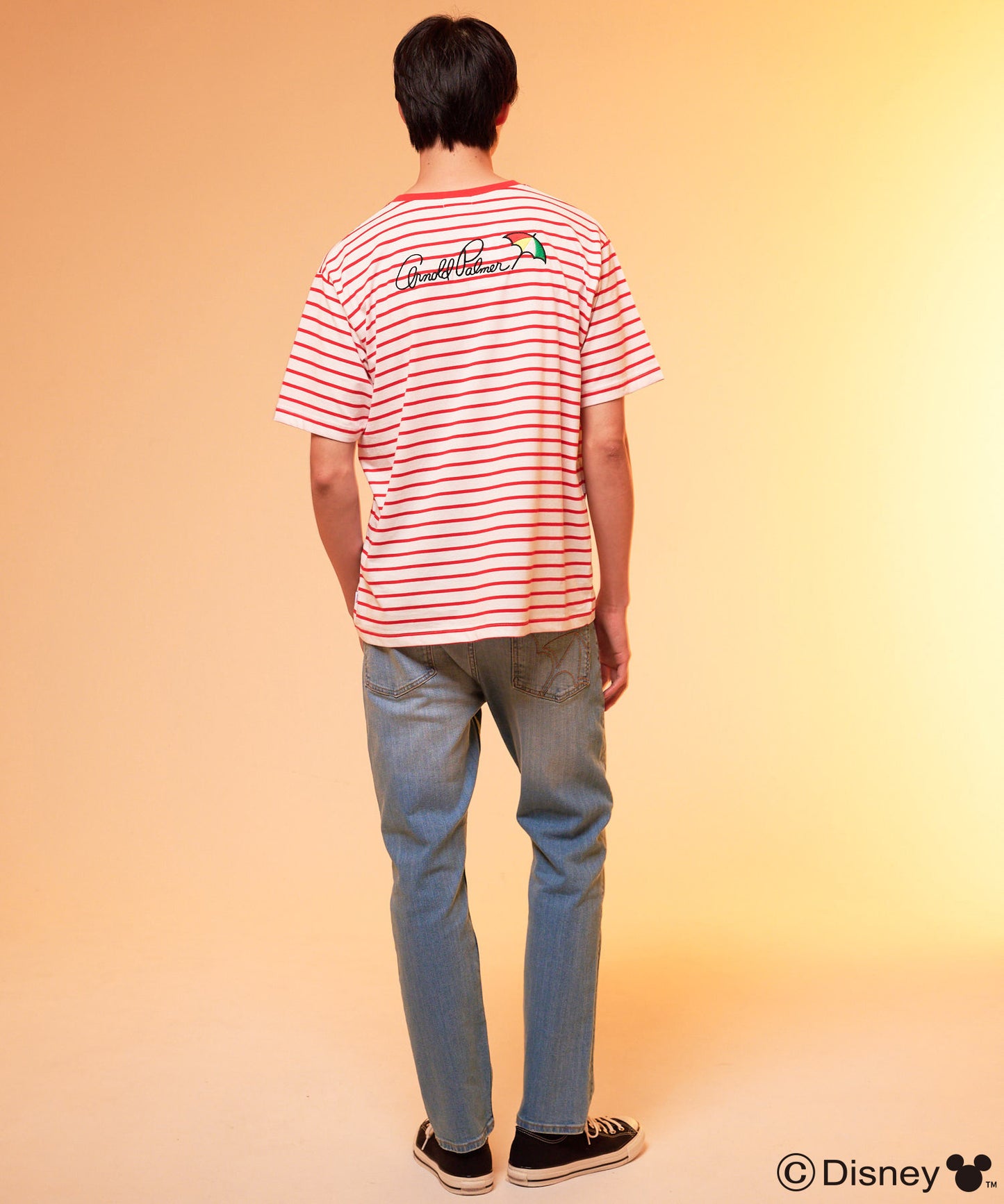 Mickey/Arnold Palmer/シェア ボーダーTシャツ