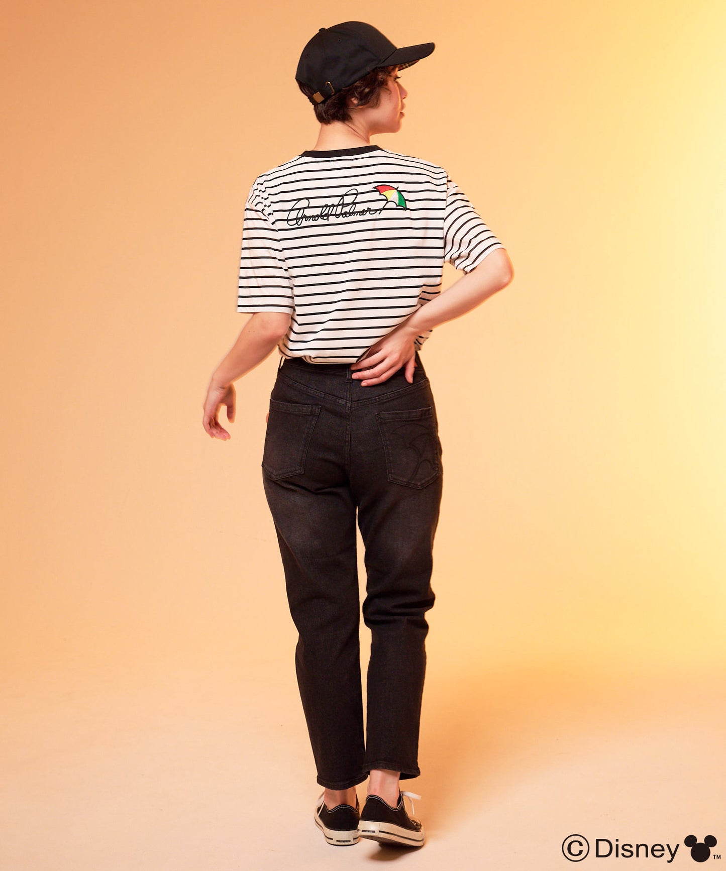 Mickey/Arnold Palmer/シェア ボーダーTシャツ