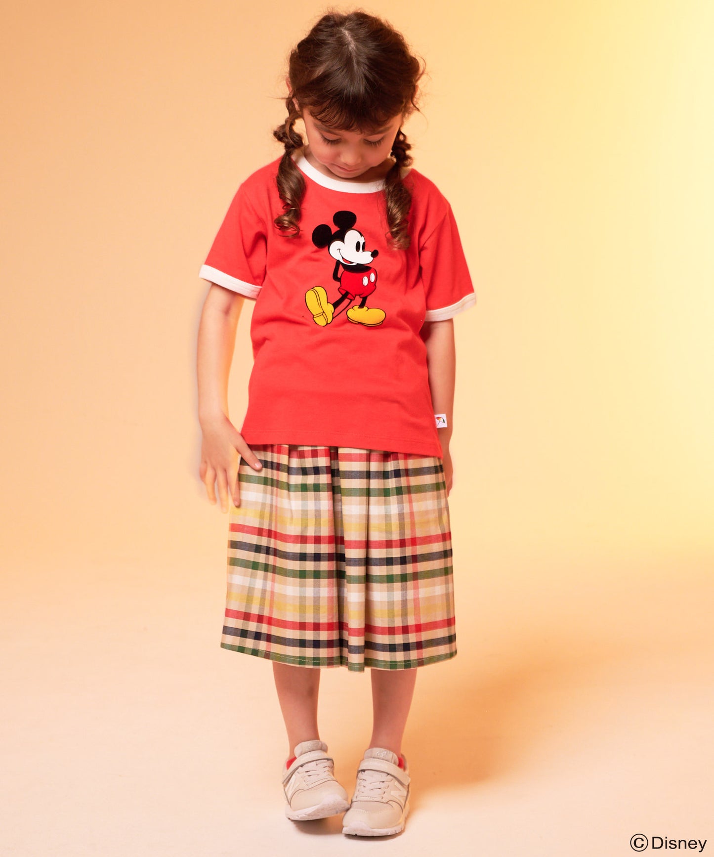 Mickey/Arnold Palmer/フロッキーTシャツ【キッズ】