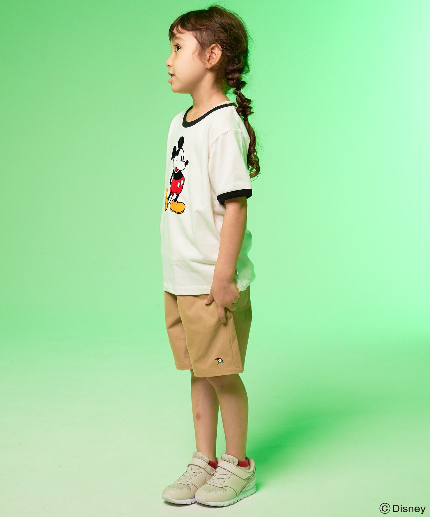 Mickey/Arnold Palmer/フロッキーTシャツ【キッズ】