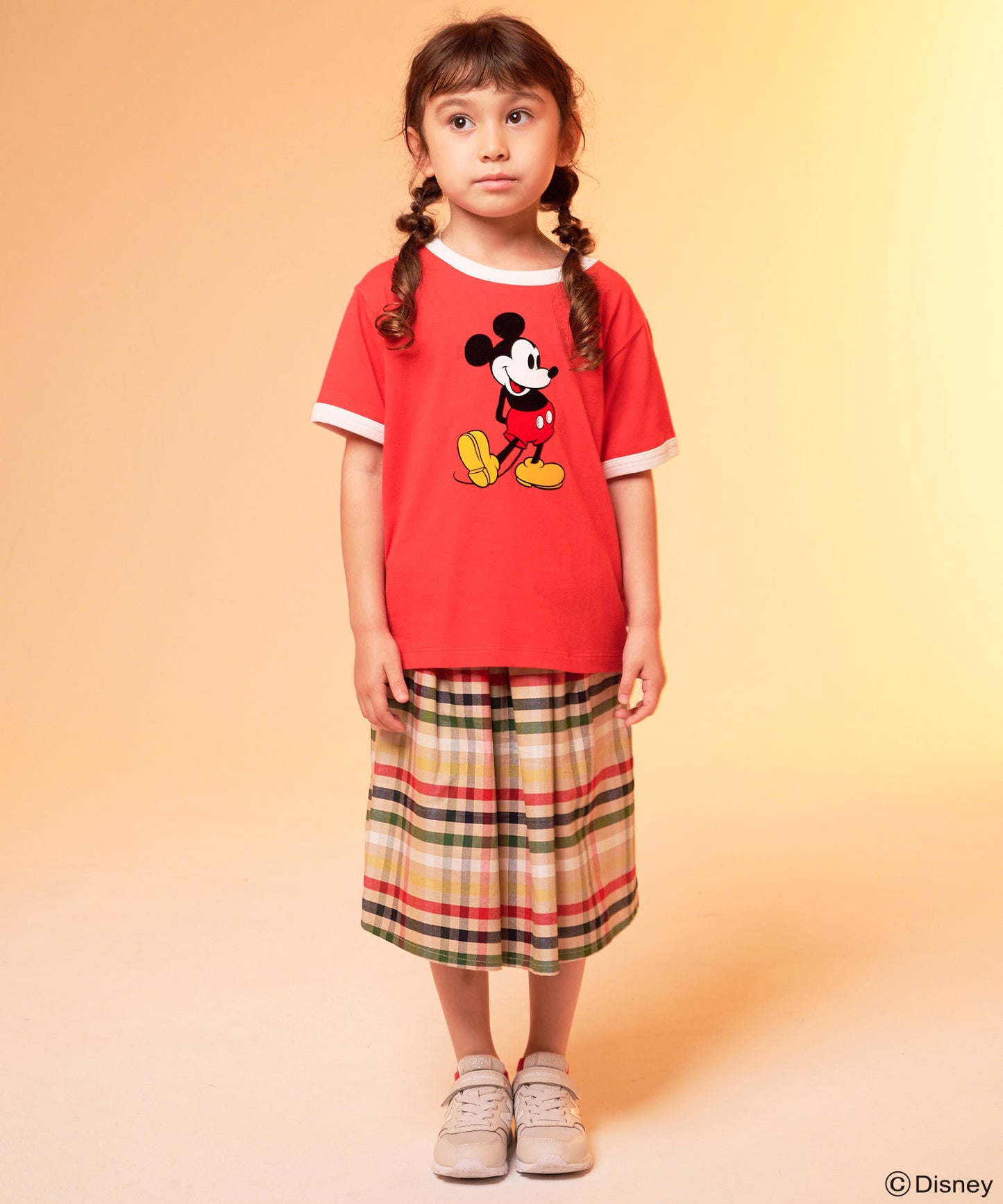 Mickey/Arnold Palmer/フロッキーTシャツ【キッズ】