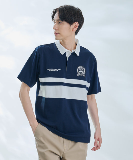 Arnold Palmer シルケットモクロディ エンブレムラガーシャツ