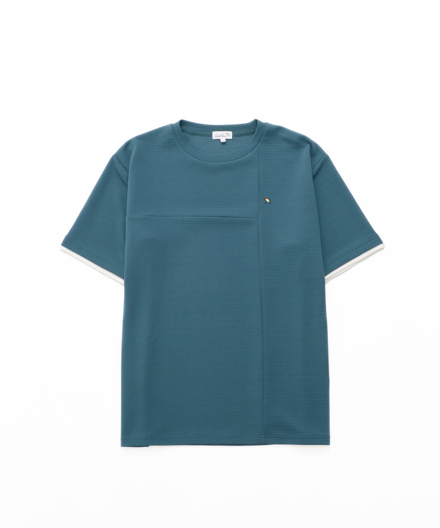 ドライワッフル フェイクレイヤードTシャツ