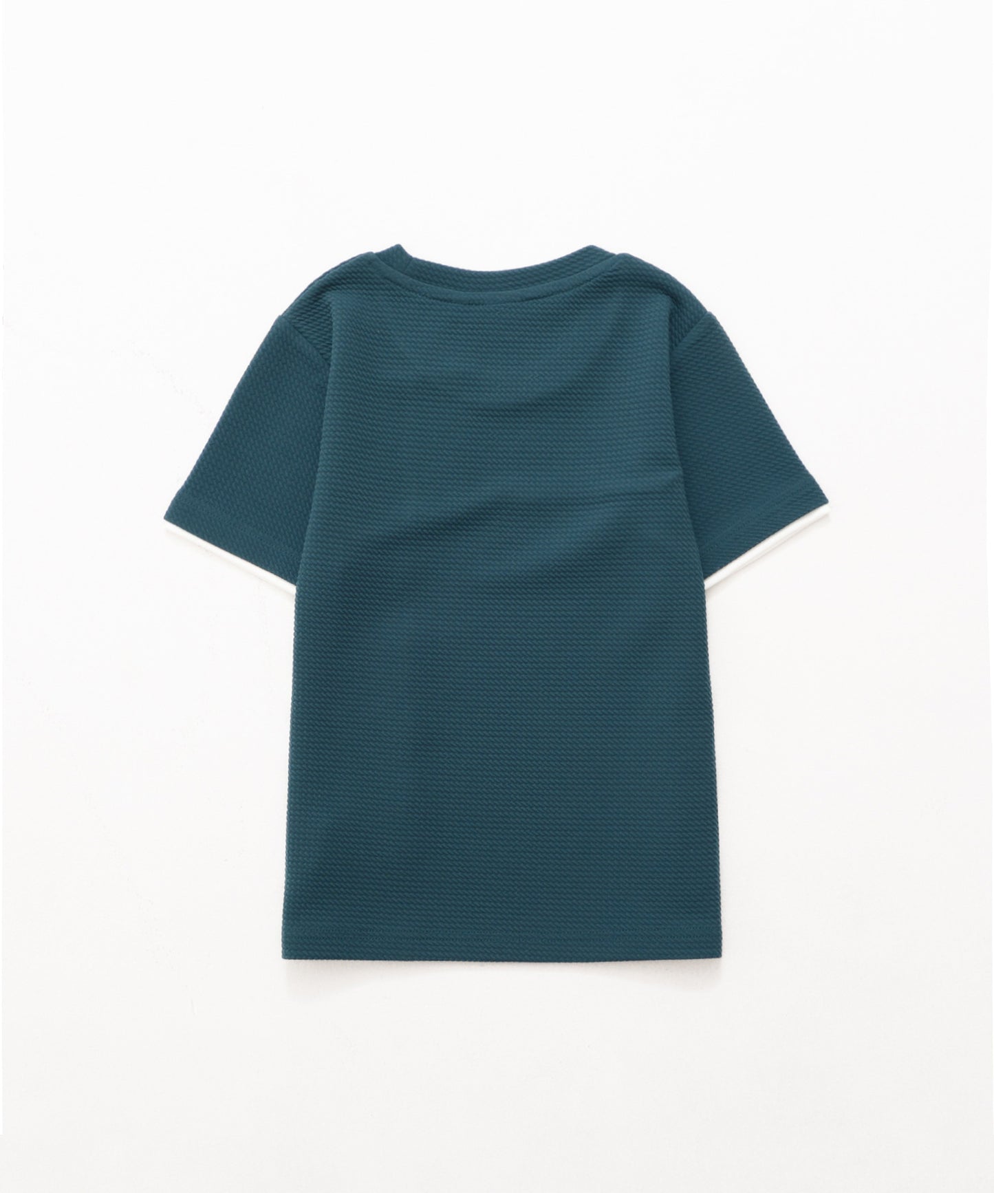 ドライワッフル フェイクレイヤードTシャツ【キッズ】