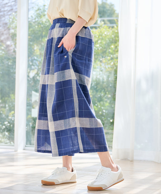 Arnold Palmer ビックチェックフレアパンツ