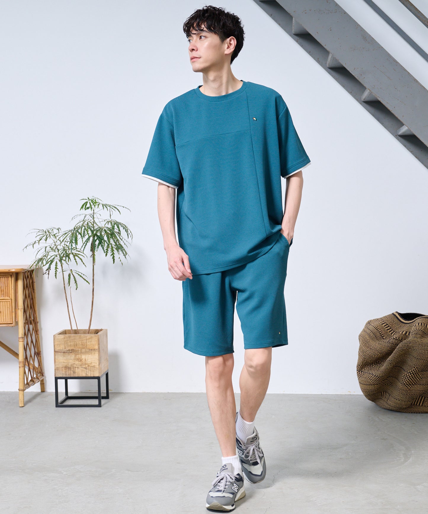 ドライワッフル ショートパンツ