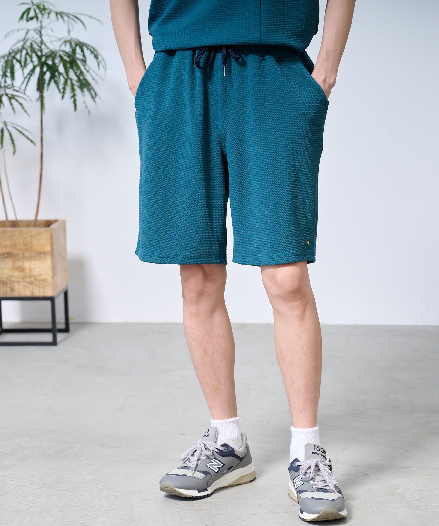 ドライワッフル ショートパンツ