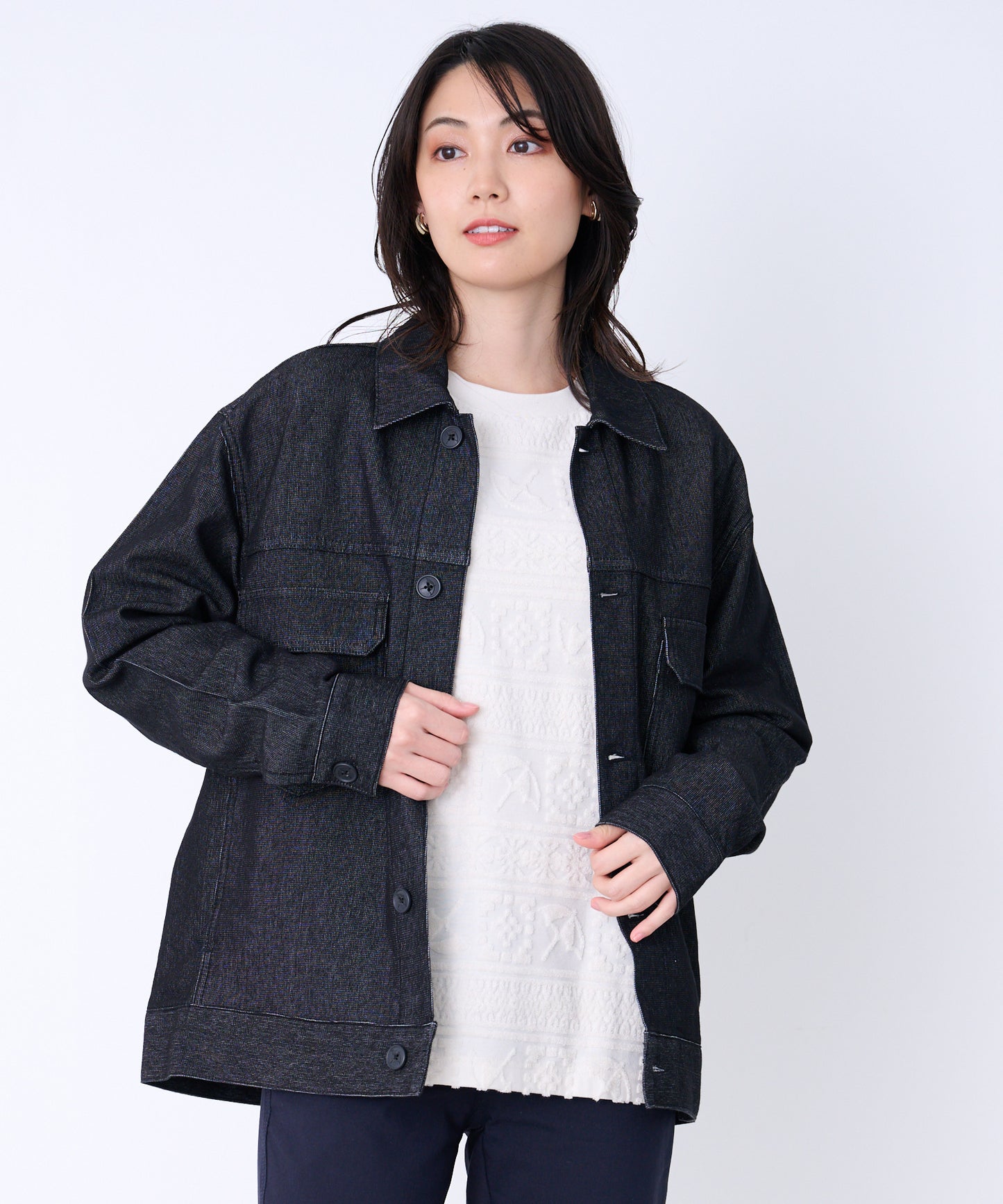 エアーデニム シェア CPOシャツジャケット